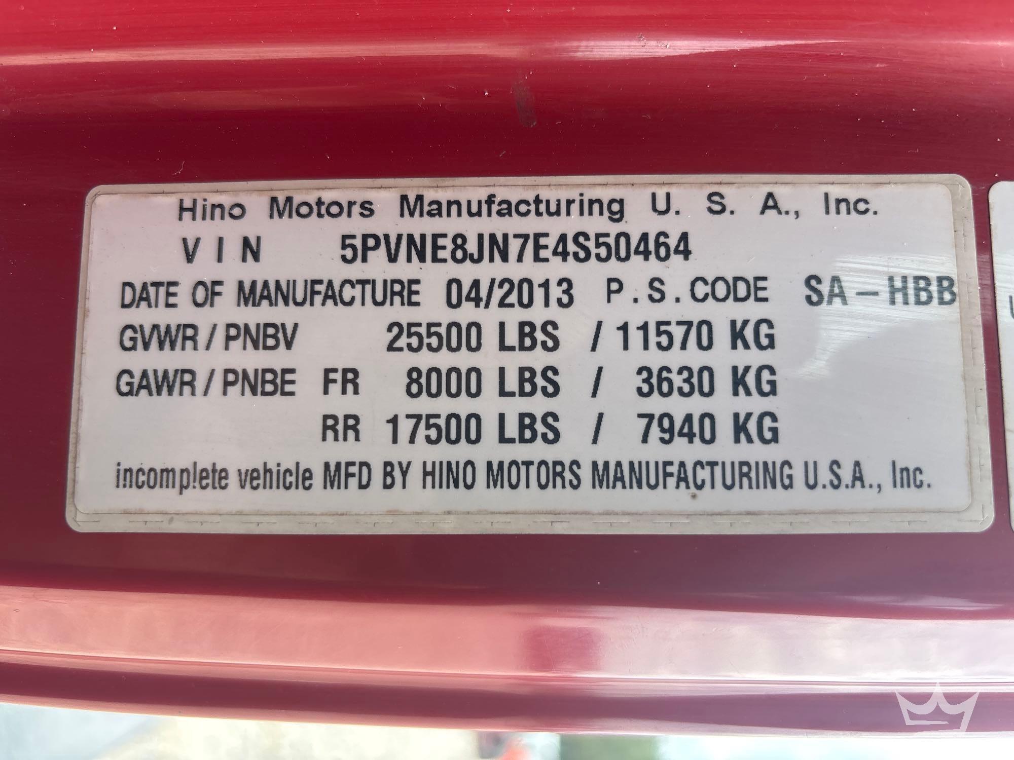 2014 Hino 268