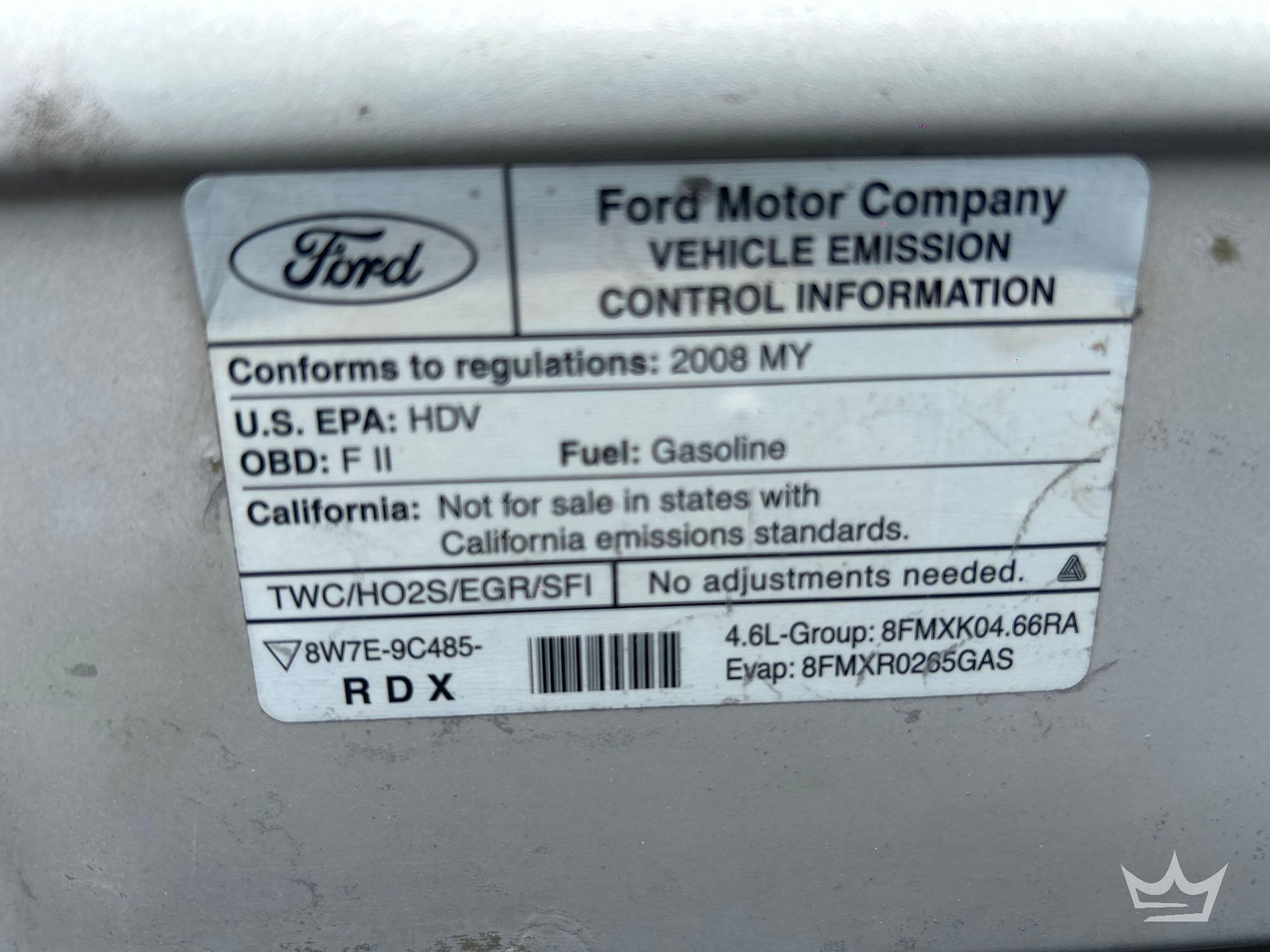 2008 Ford E150