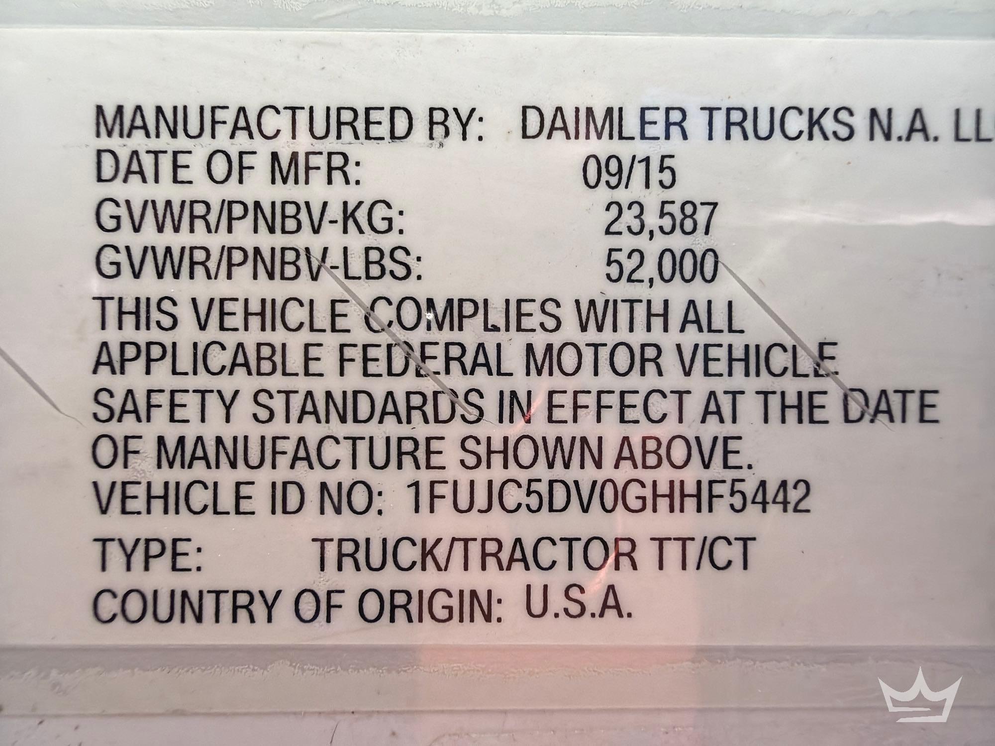 2016 Freightliner M2