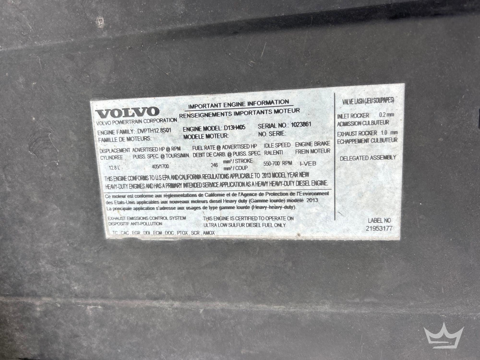 2014 Volvo VNL