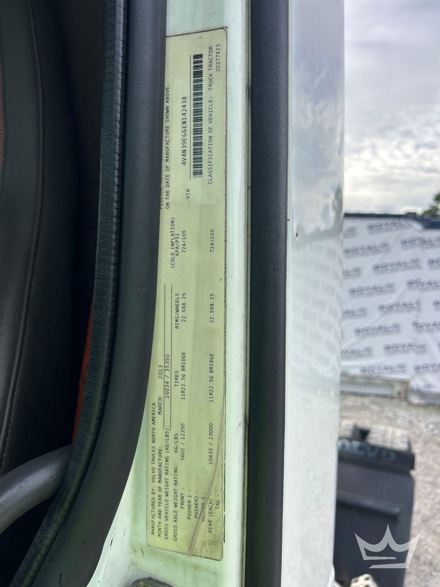 2014 Volvo VNL