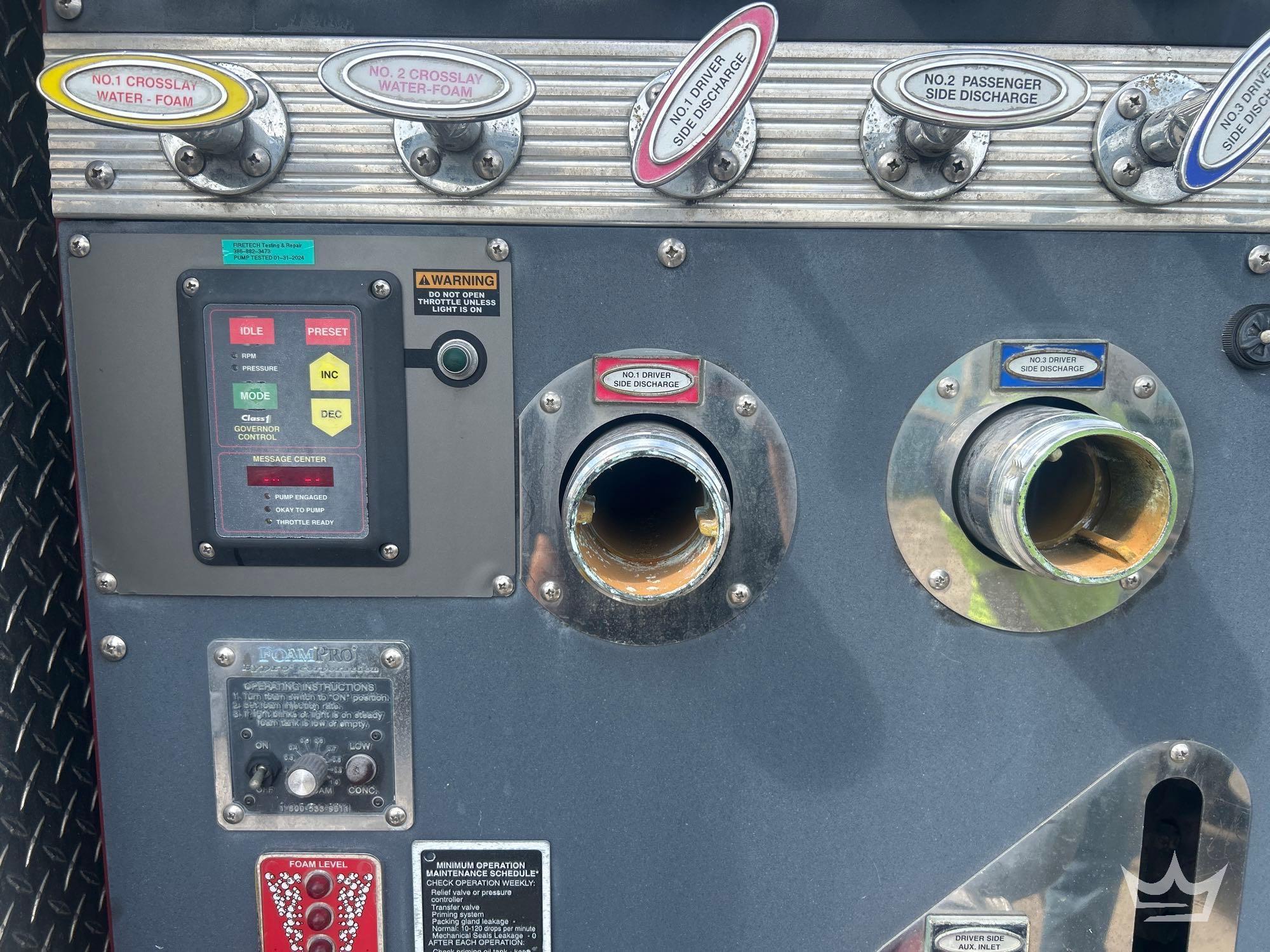 2003 Pierce PUMPER