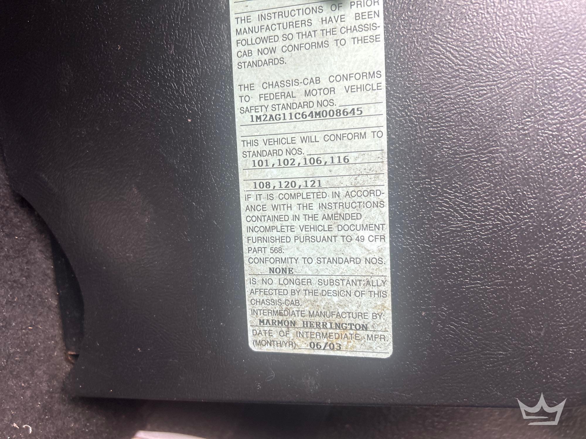 2004 Mack GRANITE CV713