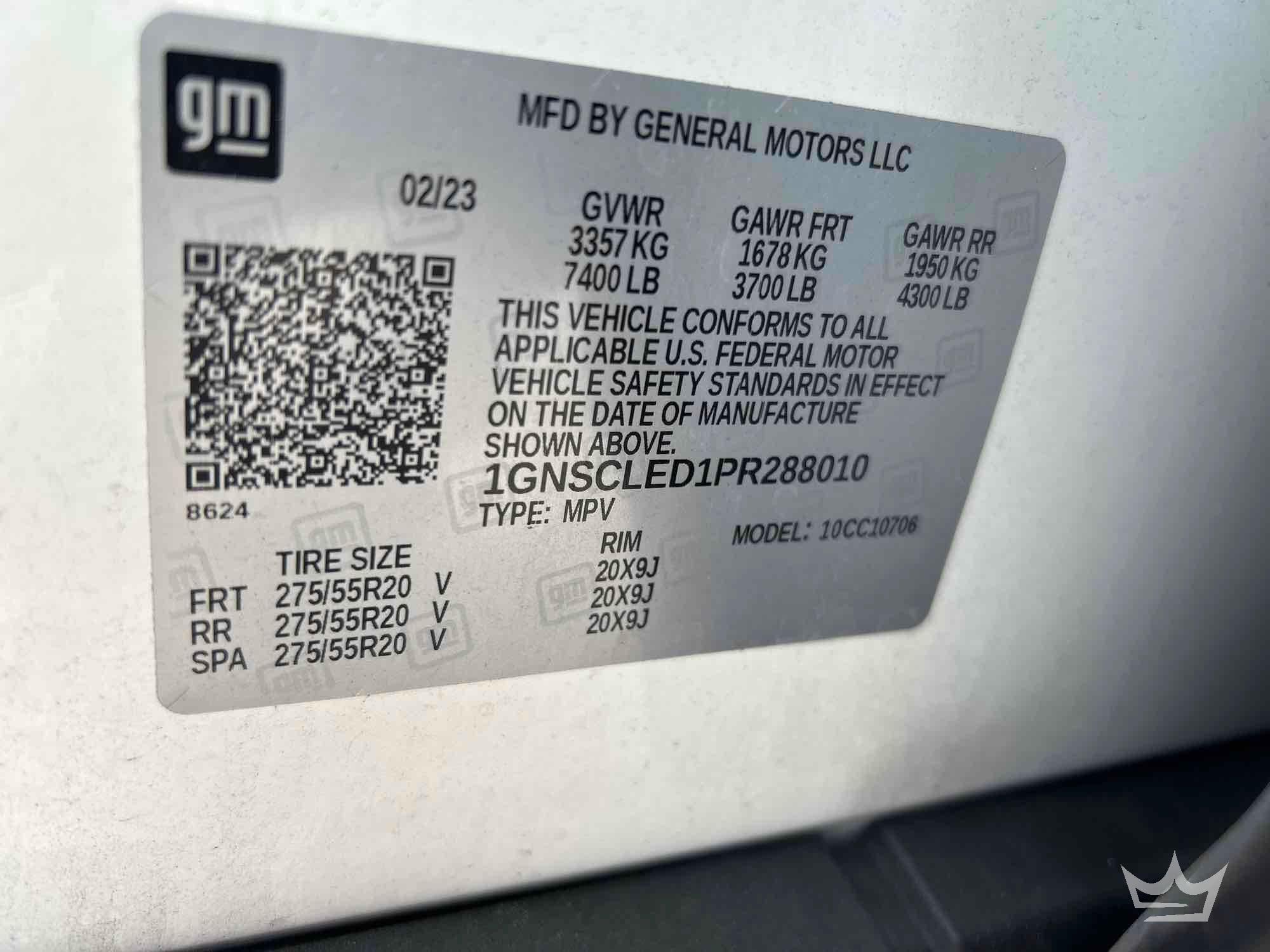 2023 Chevrolet Tahoe