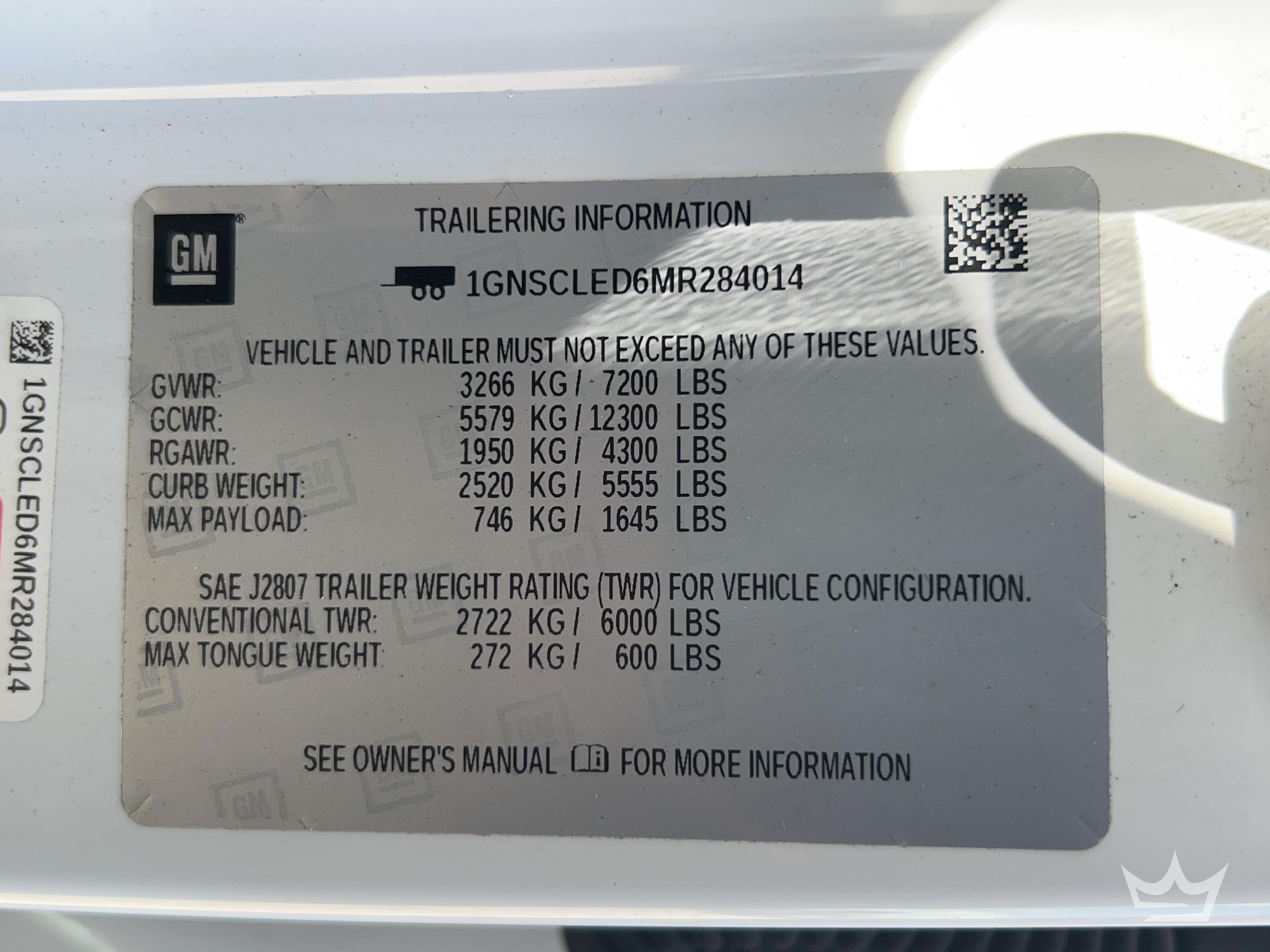 2021 Chevrolet TAHOE