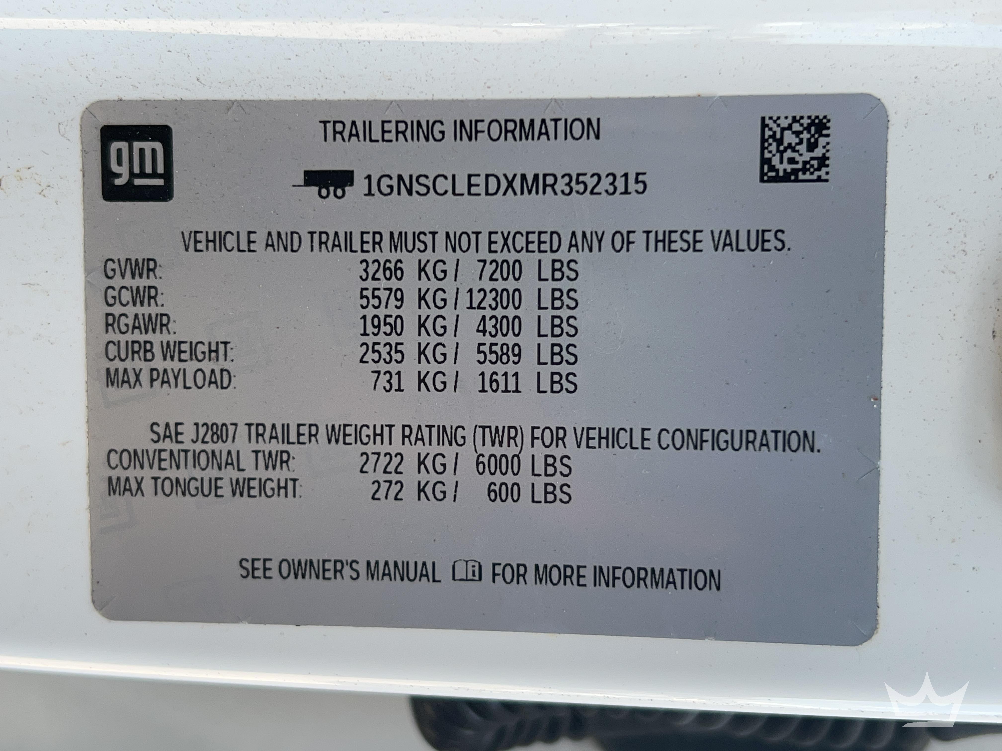 2021 Chevrolet TAHOE