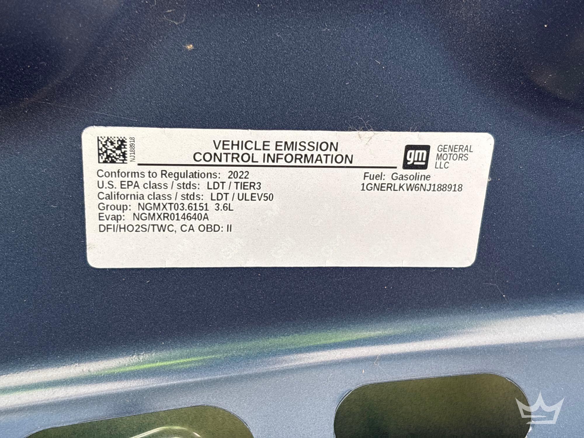 2022 Chevrolet TRAVERSE