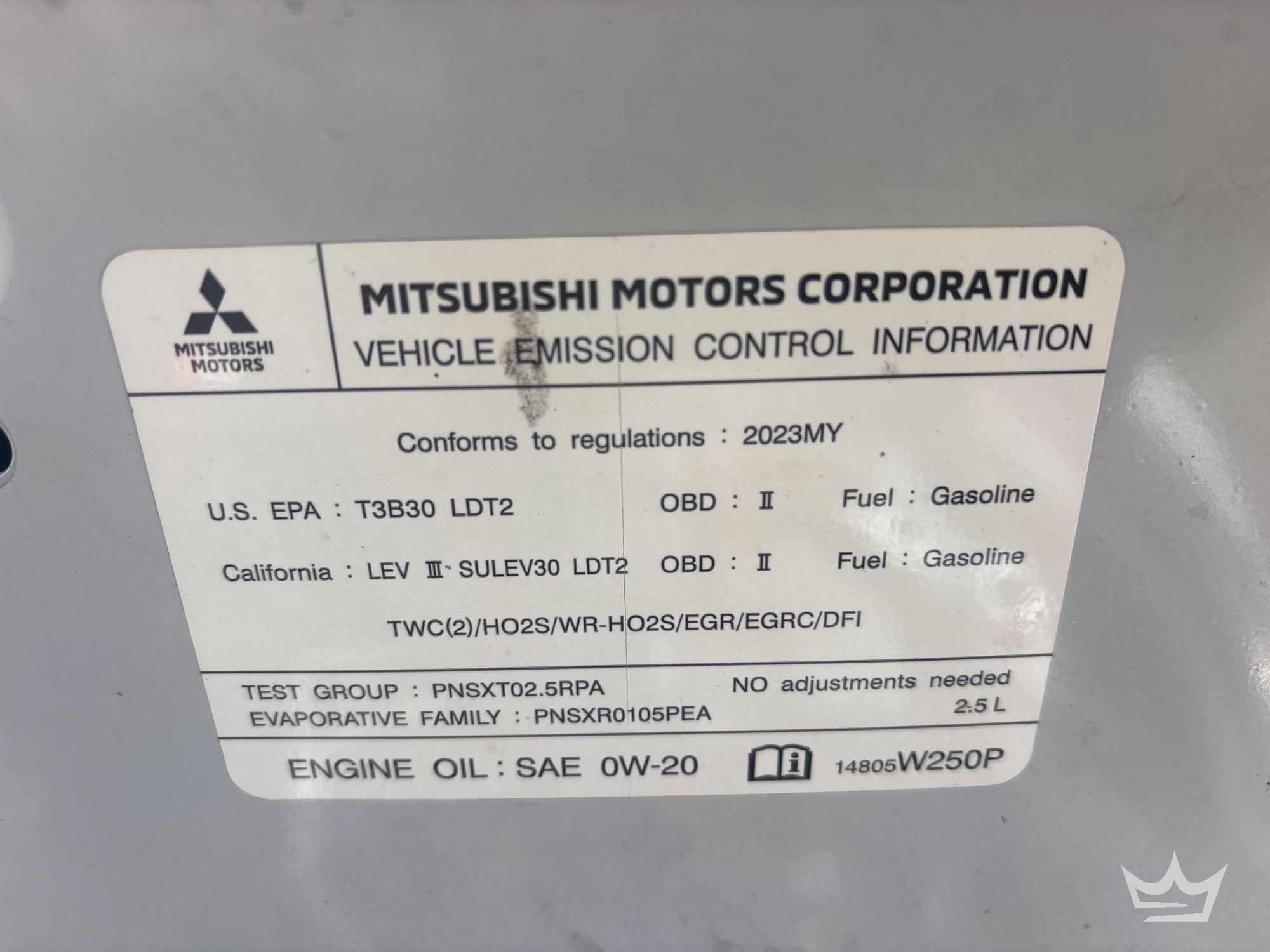 2023 Mitsubishi OUTLANDER