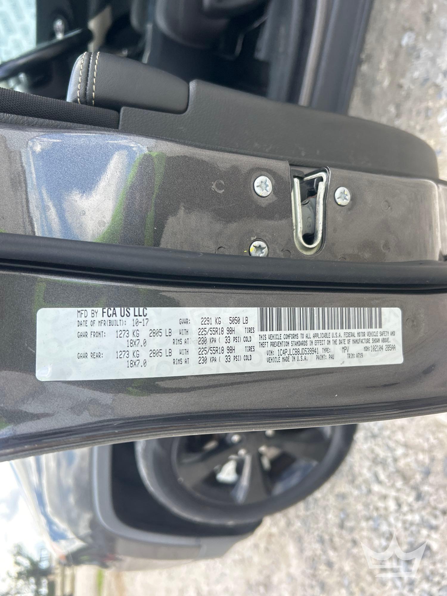 2018 Jeep CHEROKEE