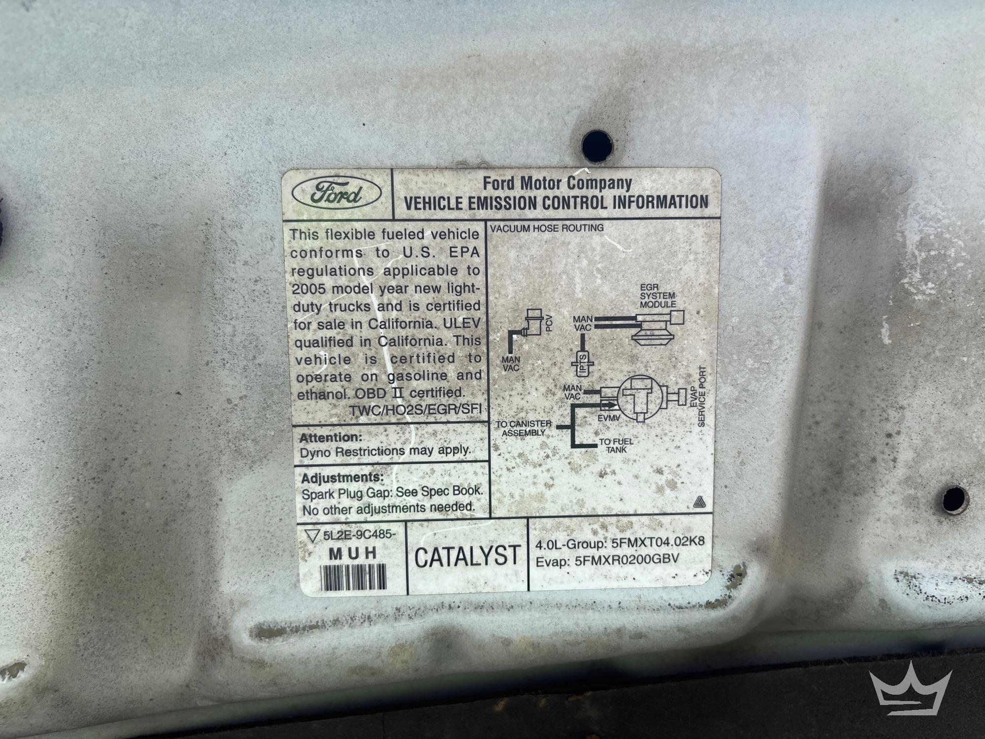 2005 Ford EXPLORER