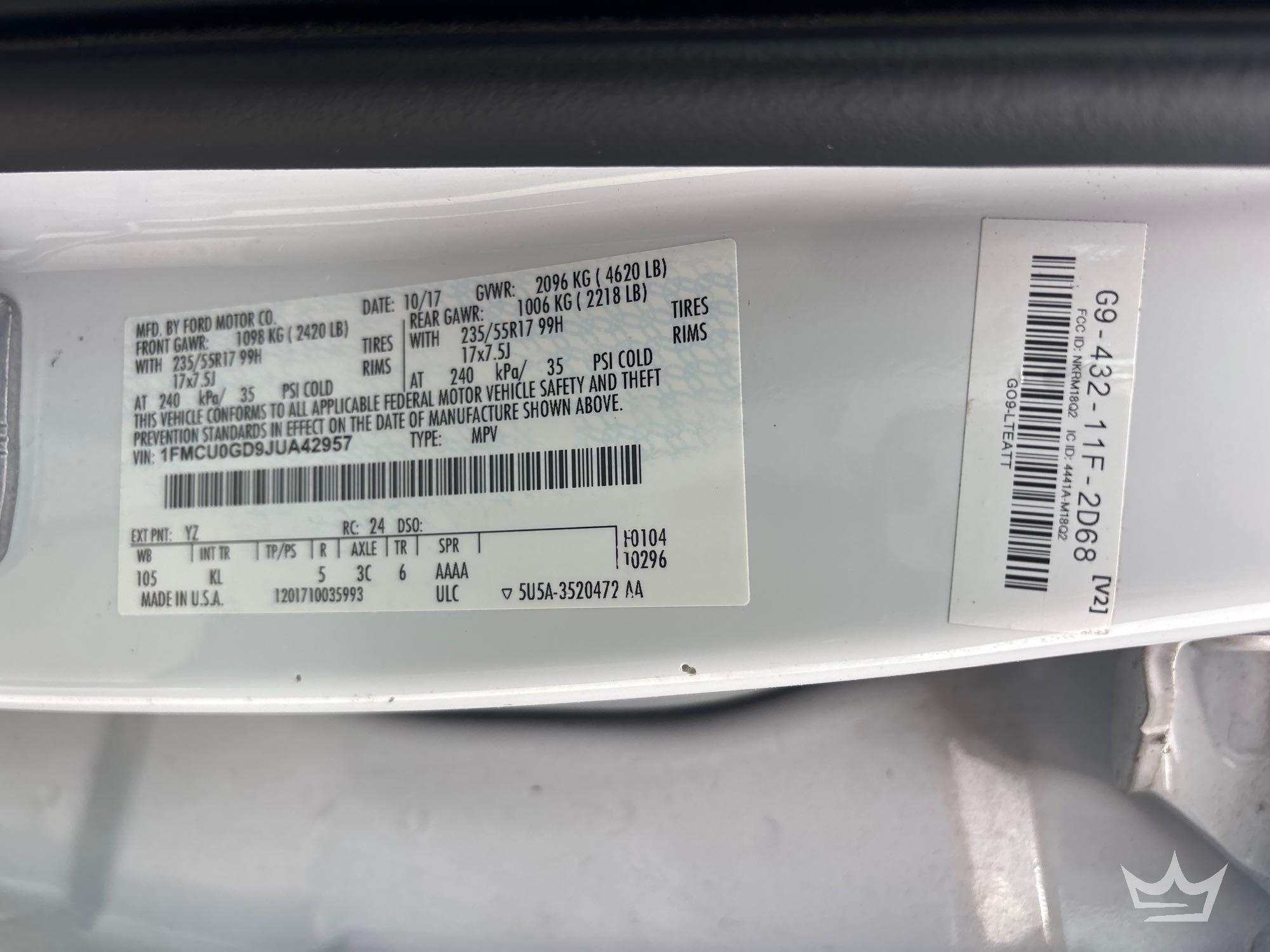 2018 Ford Escape
