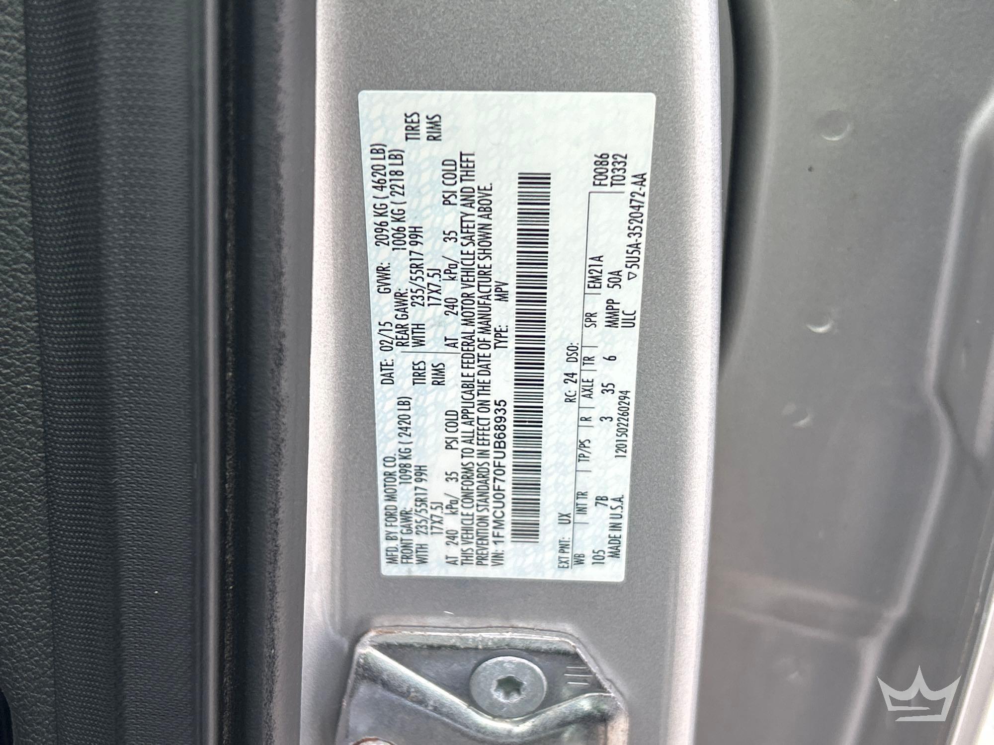 2015 Ford ESCAPE