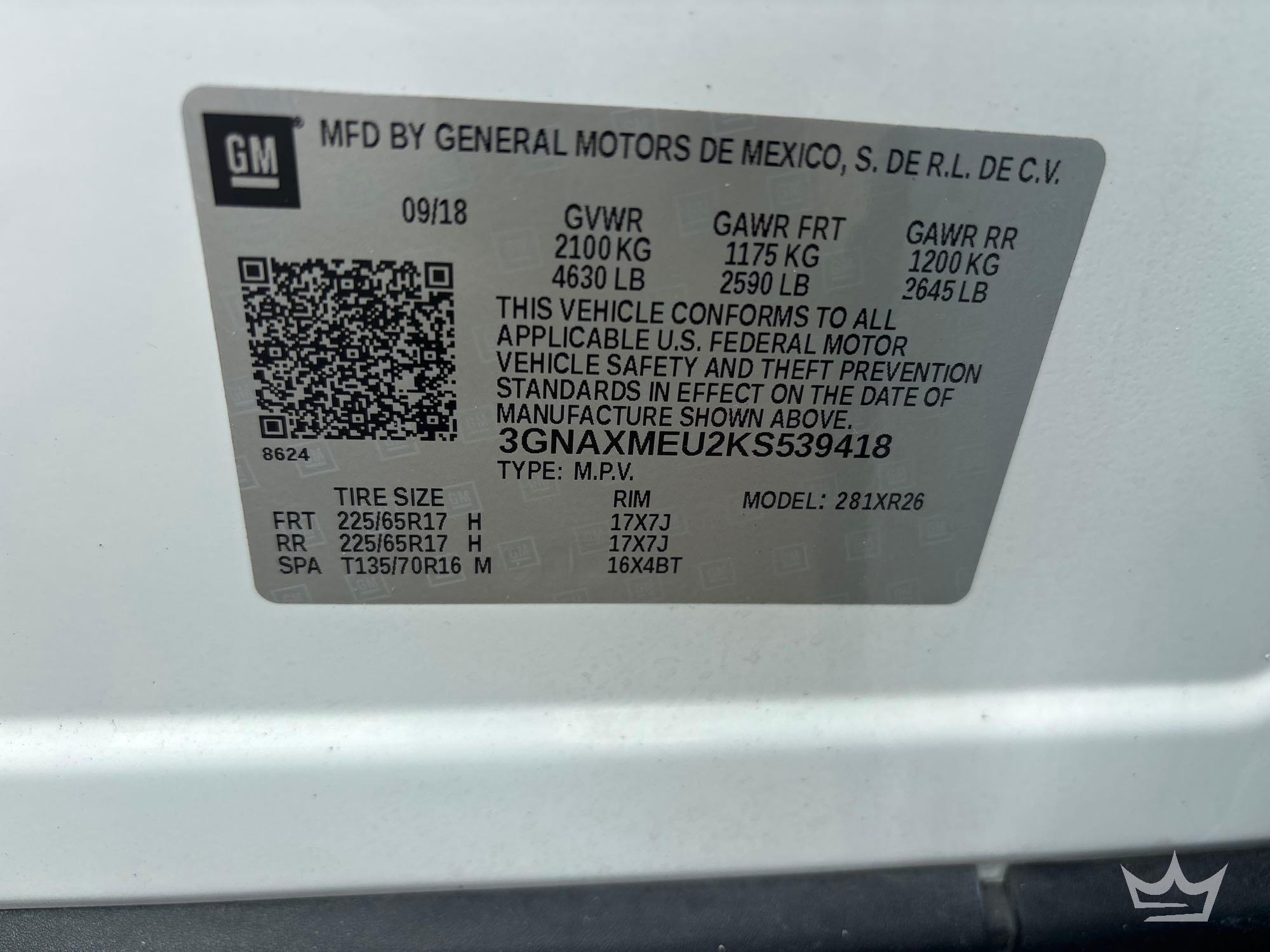 2019 Chevrolet EQUINOX
