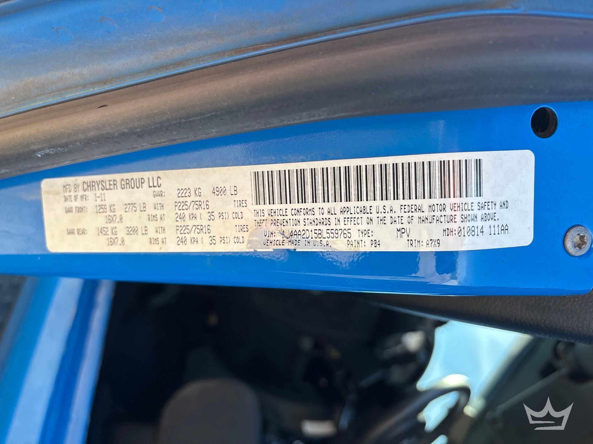 2011 Jeep WRANGLER