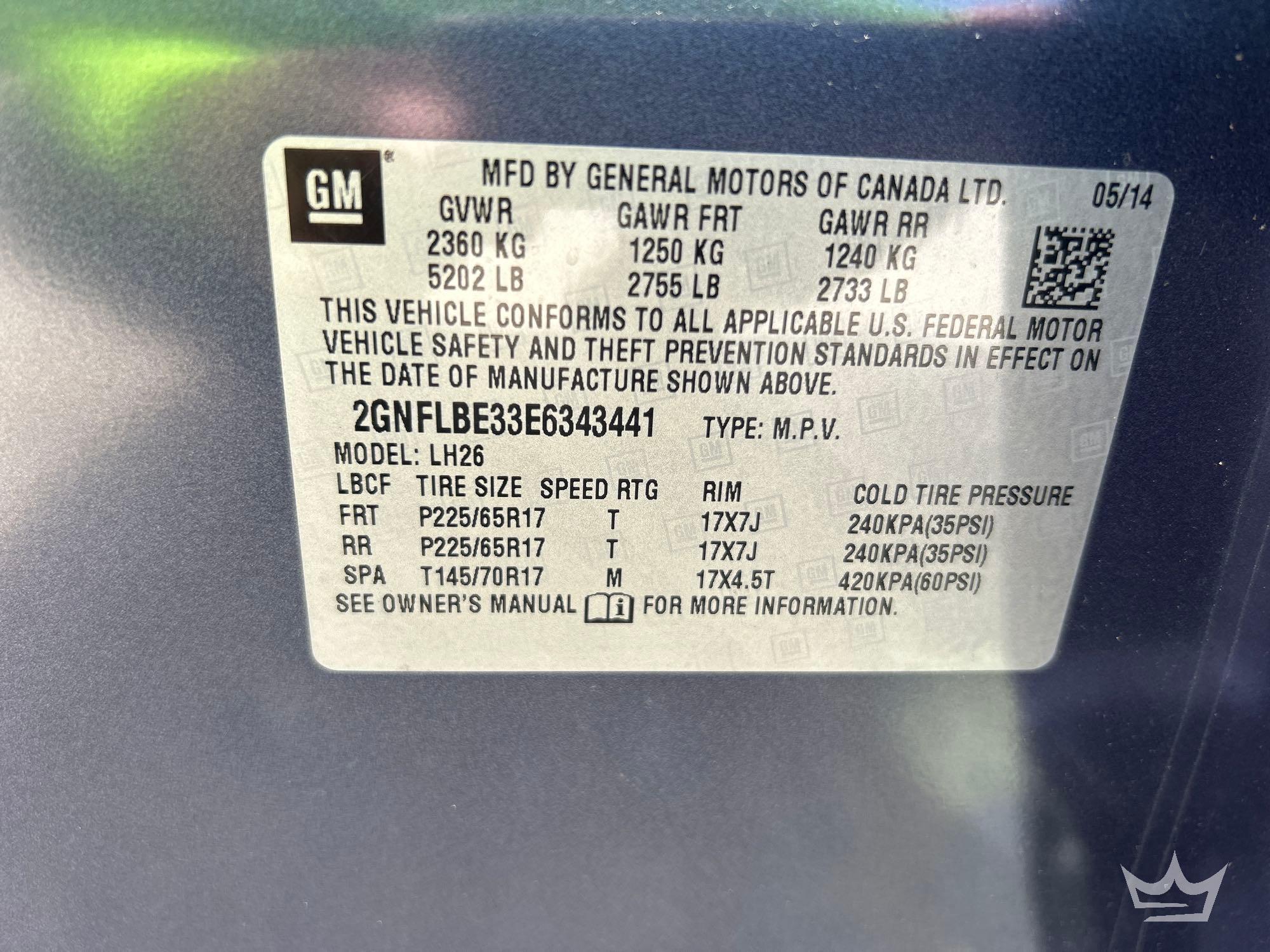 2014 Chevrolet EQUINOX
