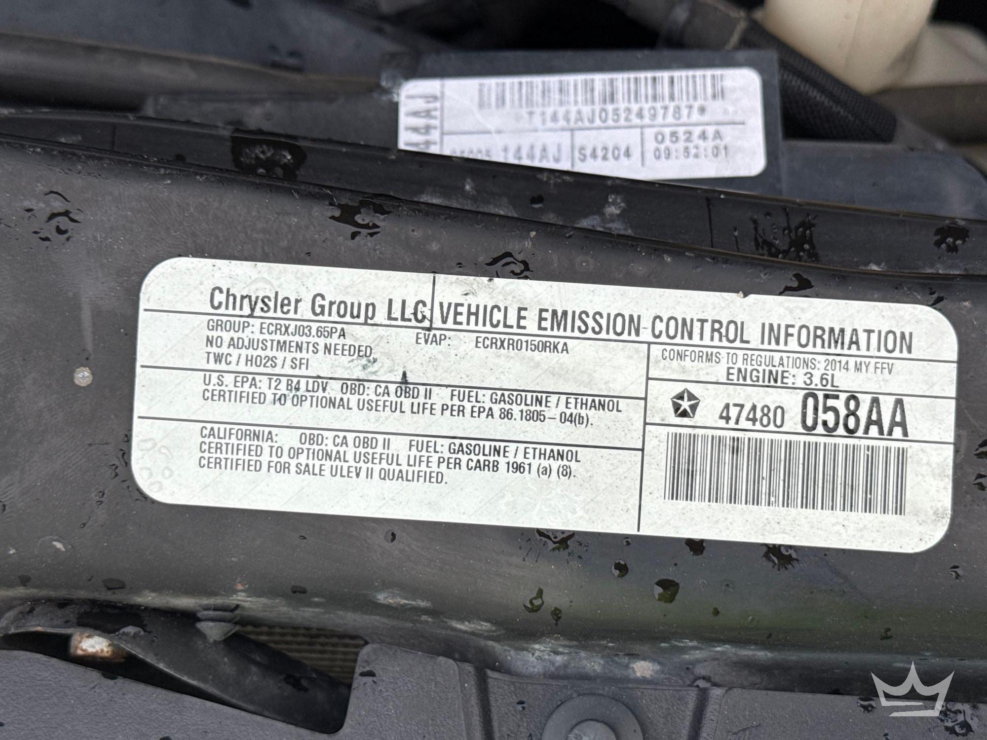 2014 Dodge GRAND CARAVAN