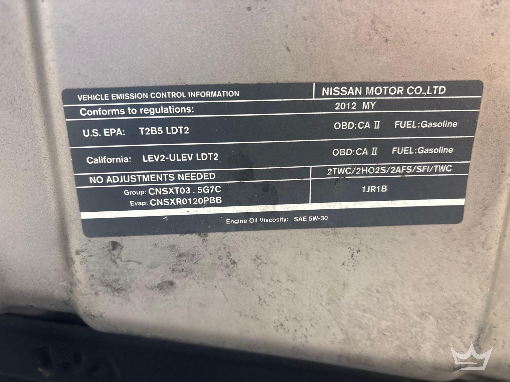 2012 Nissan QUEST