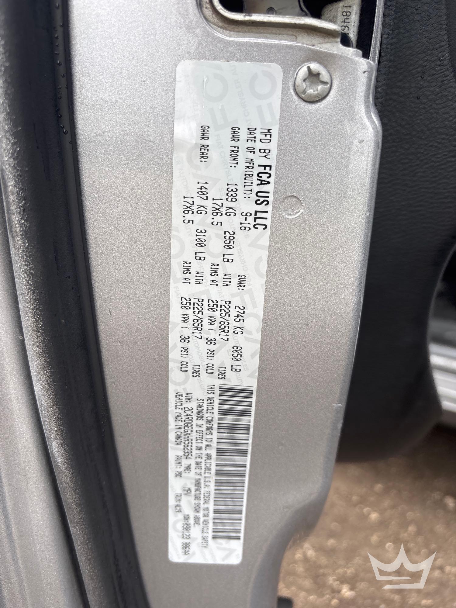 2017 Dodge GRAND CARAVAN