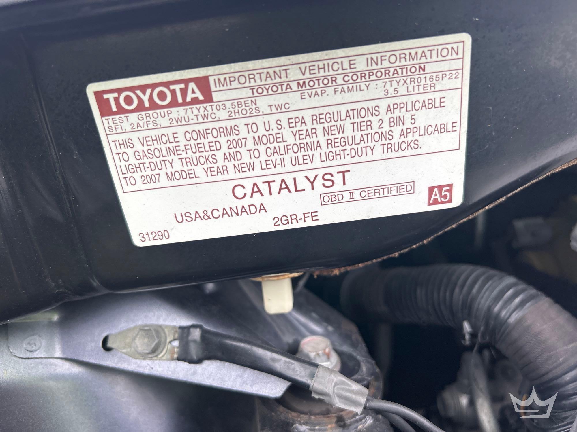 2007 Toyota SIENNA