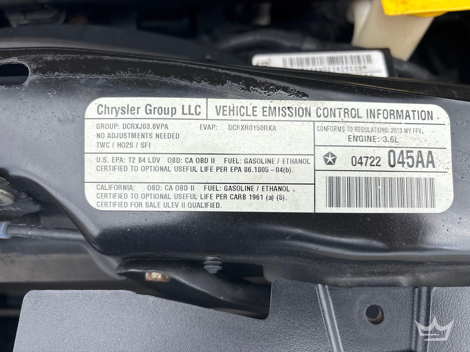 2013 Dodge GRAND CARAVAN