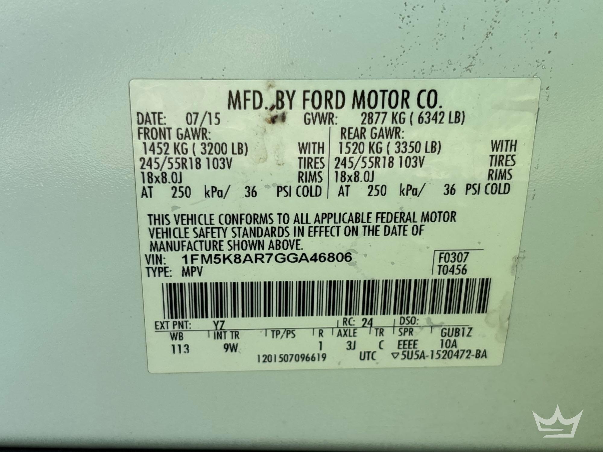 2016 Ford Explorer