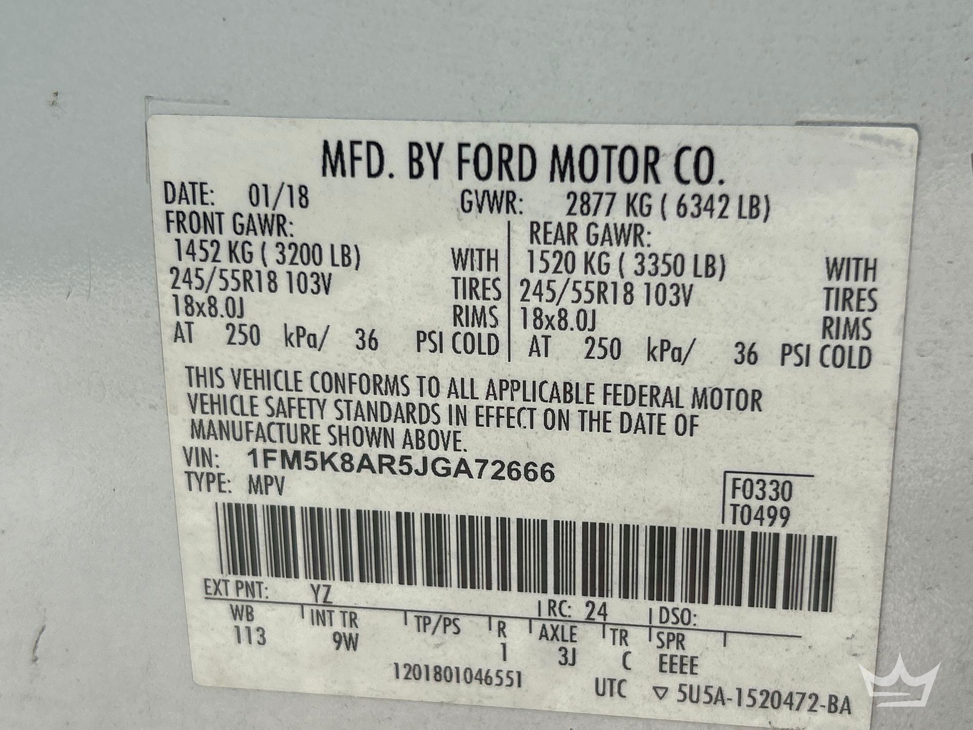 2018 Ford Explorer