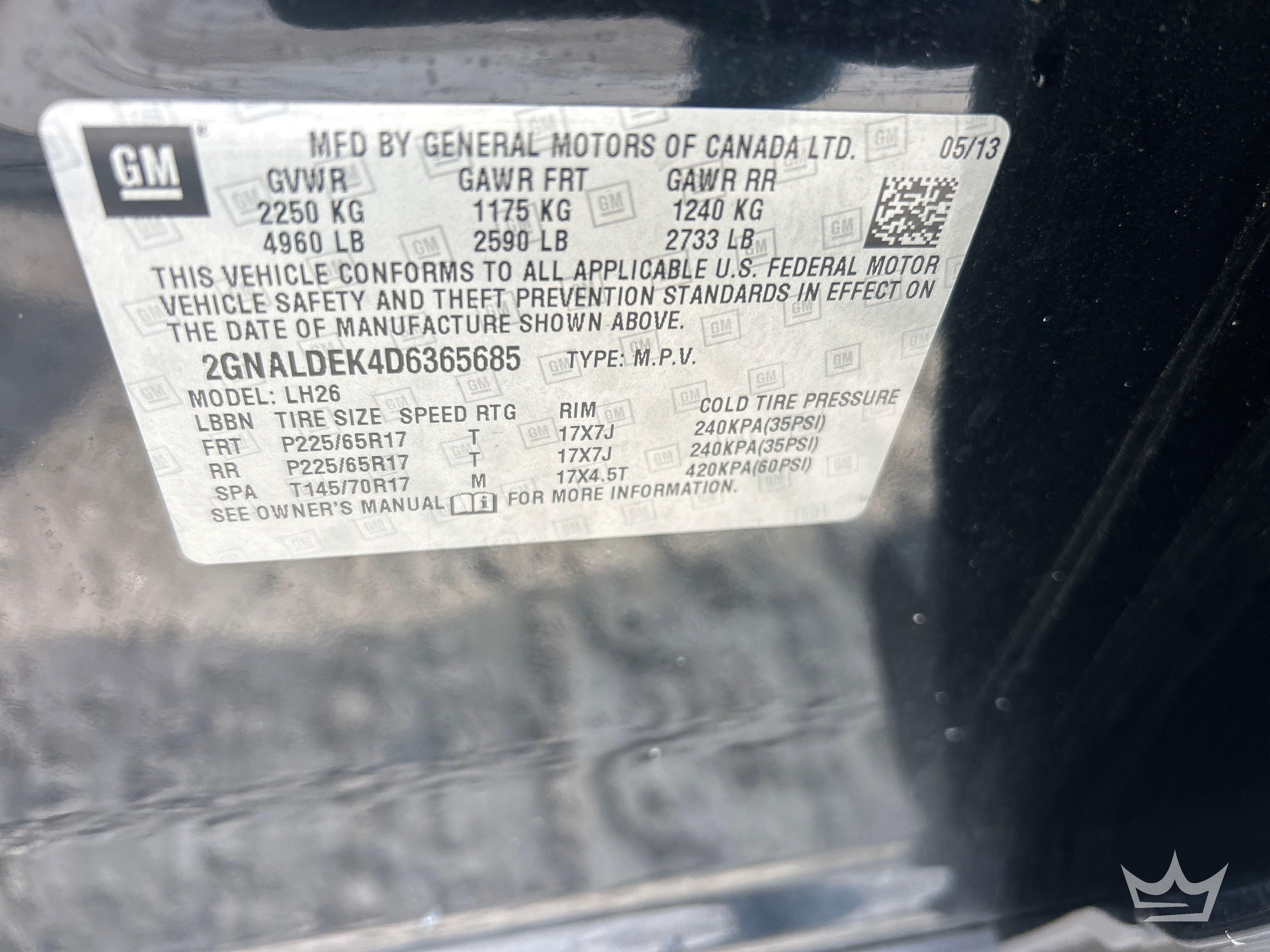 2013 Chevrolet EQUINOX