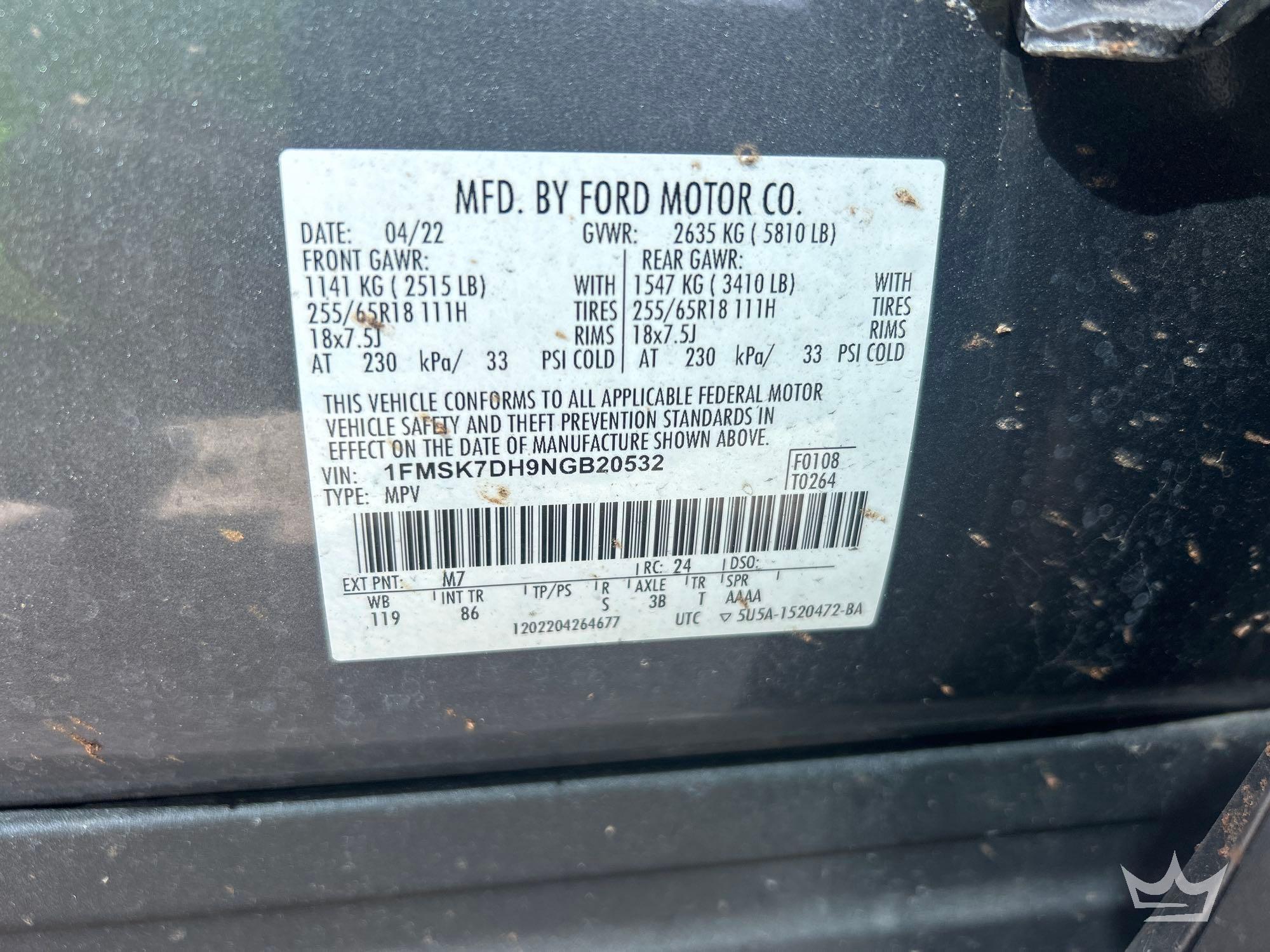 2022 Ford Explorer