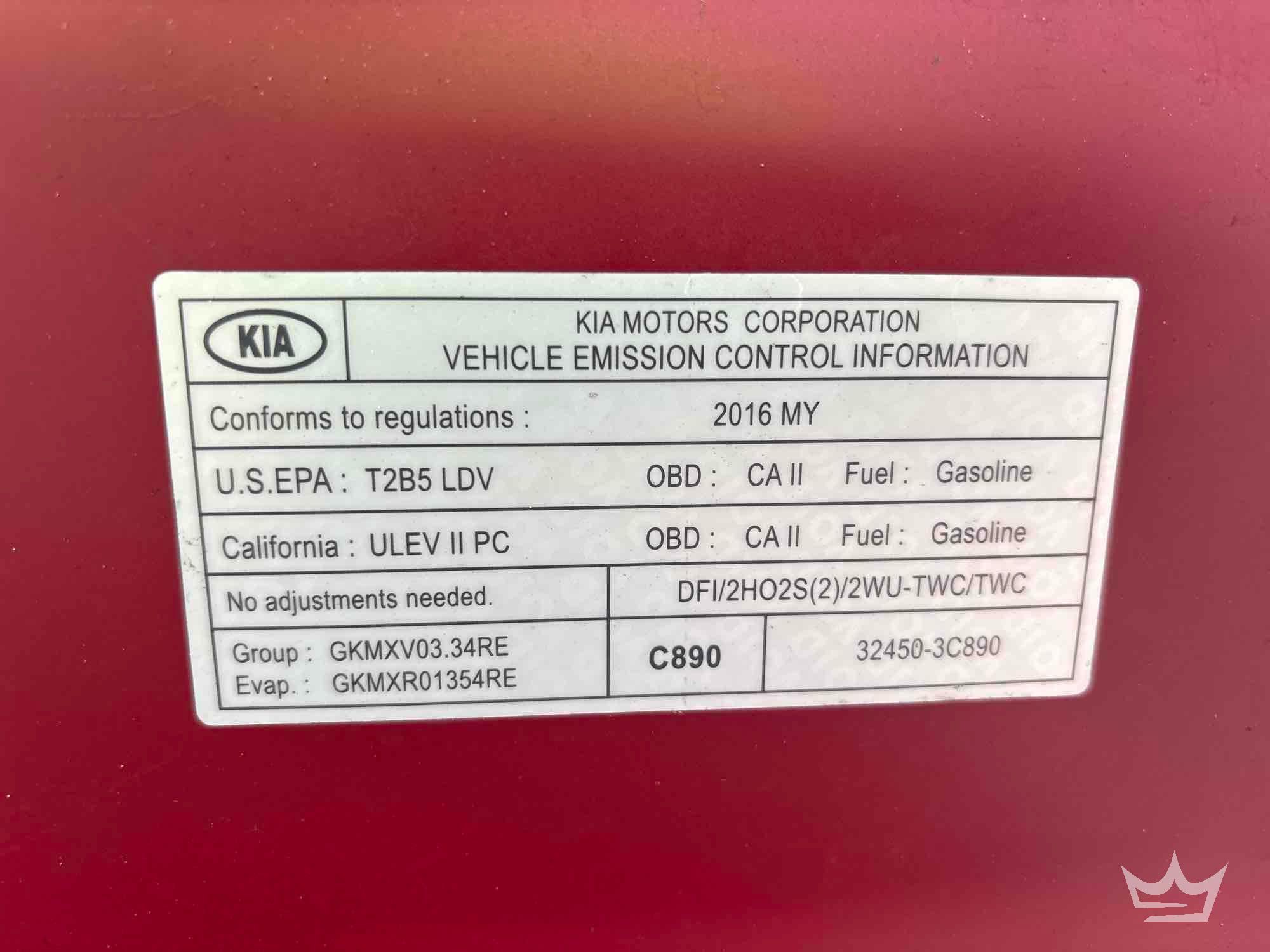 2016 Kia SORENTO