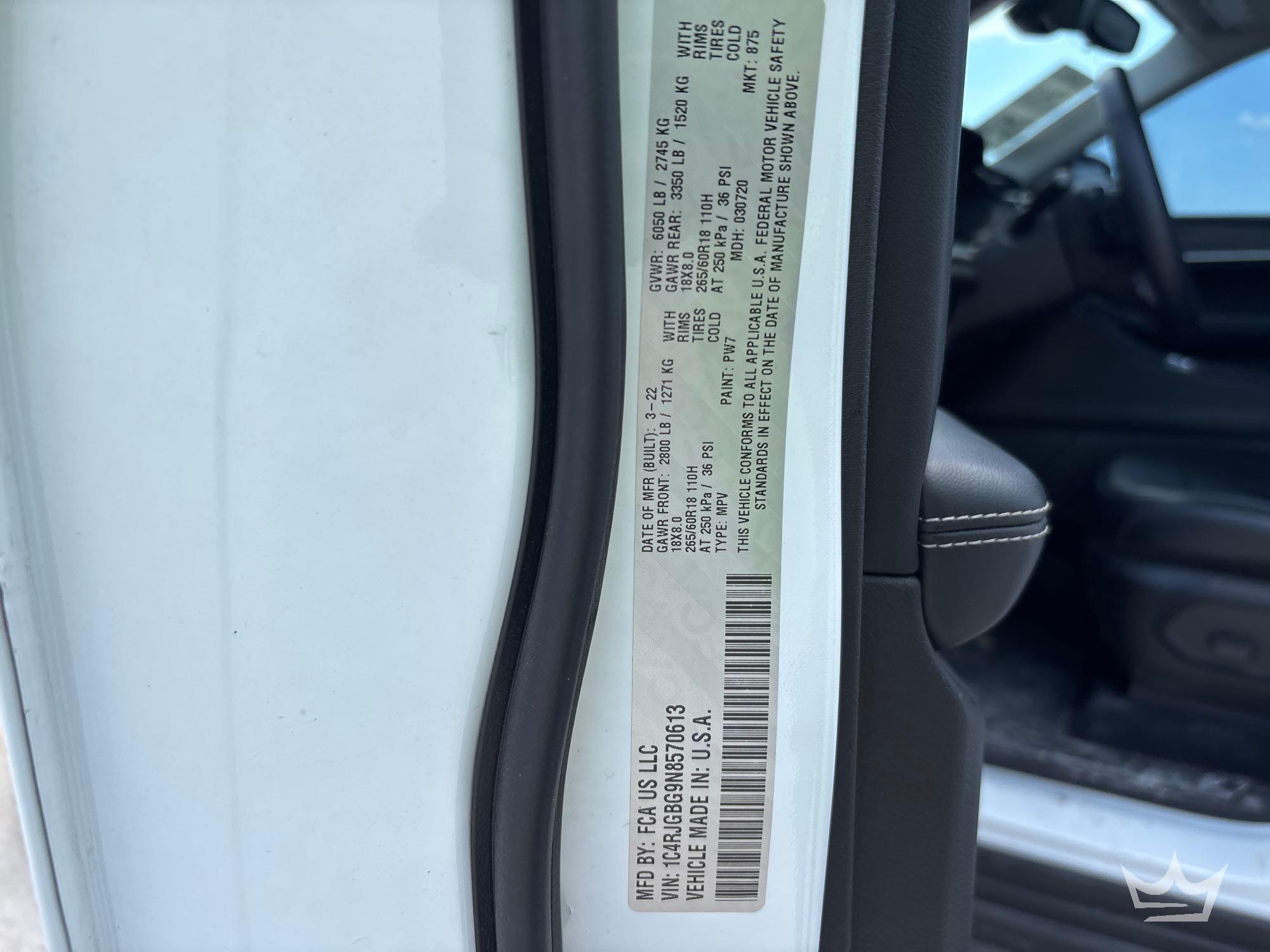 2022 Jeep Grand Cherokee