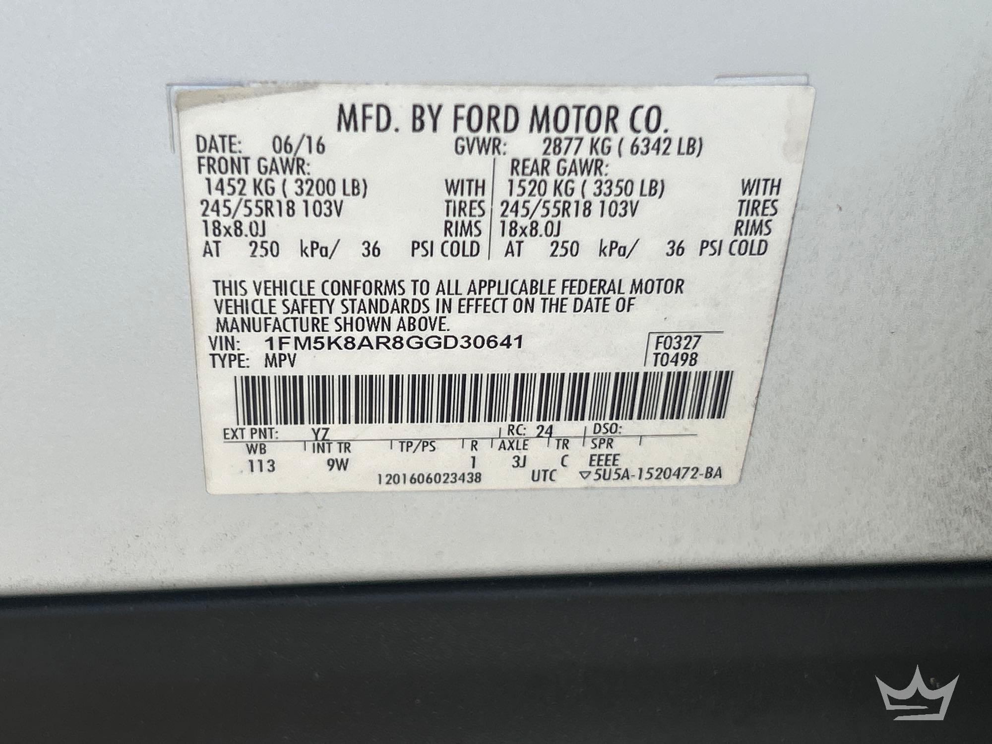 2016 Ford Explorer