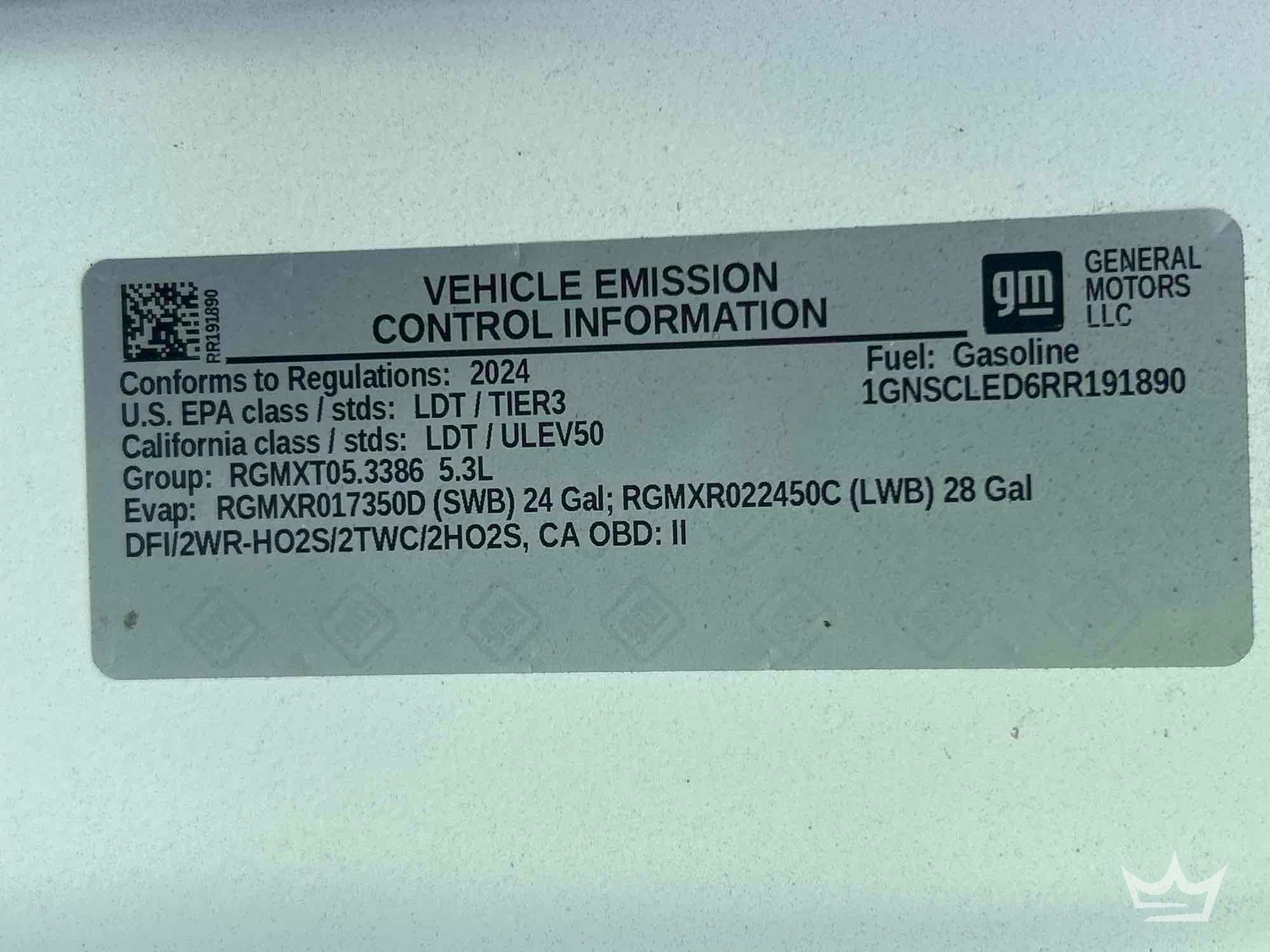 2024 Chevrolet Tahoe