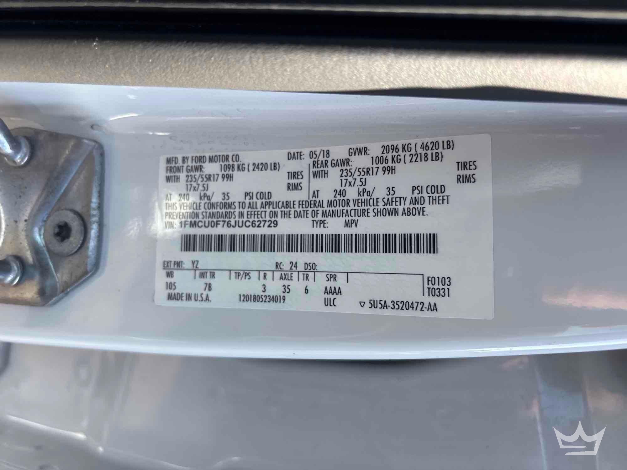 2018 Ford Escape