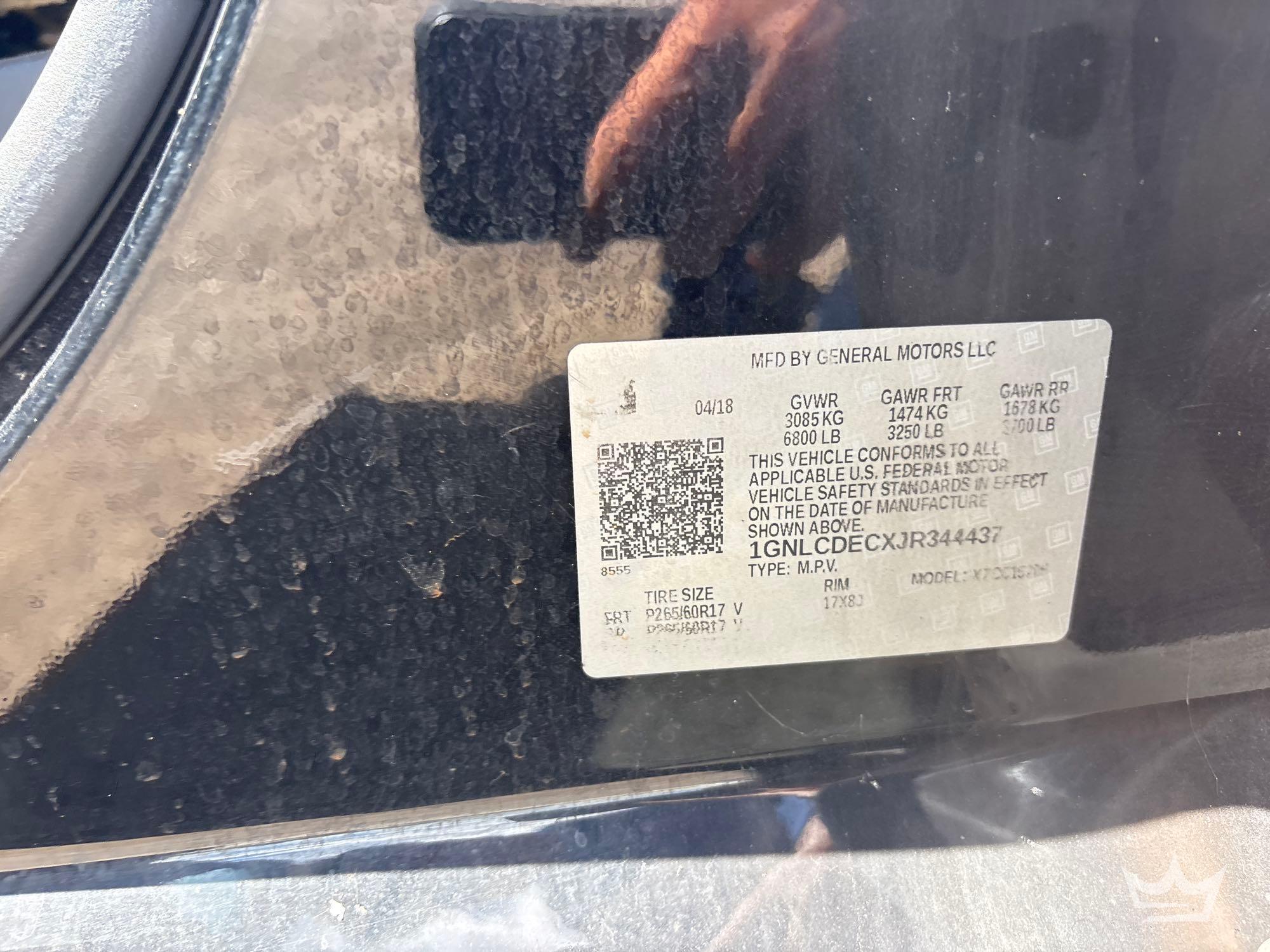 2018 Chevrolet TAHOE