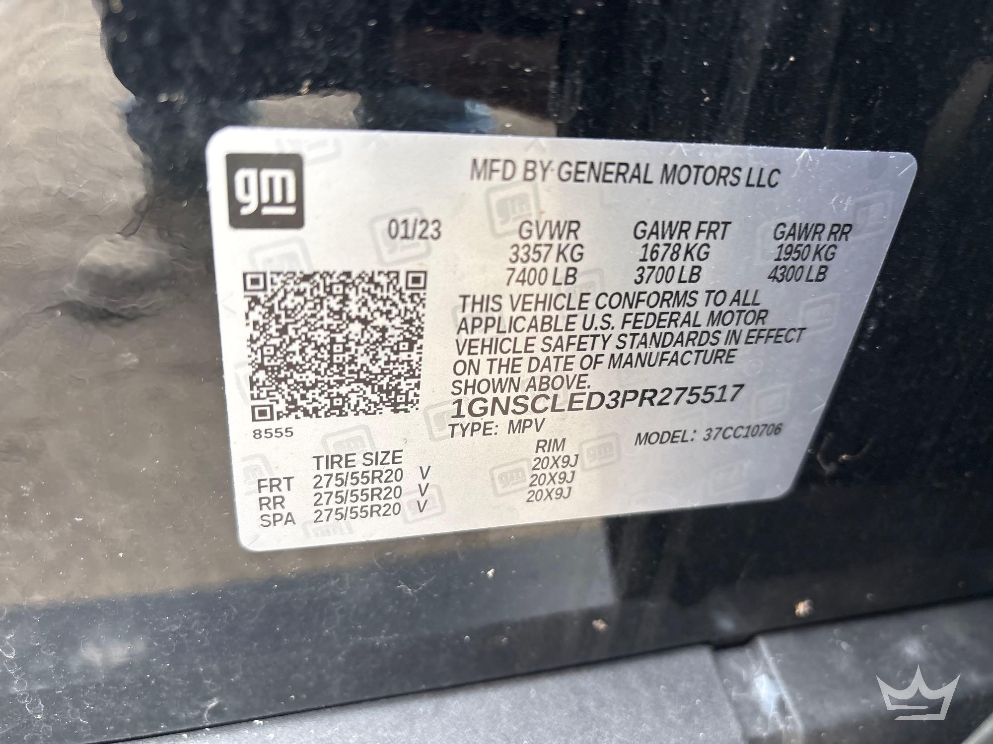 2023 Chevrolet TAHOE