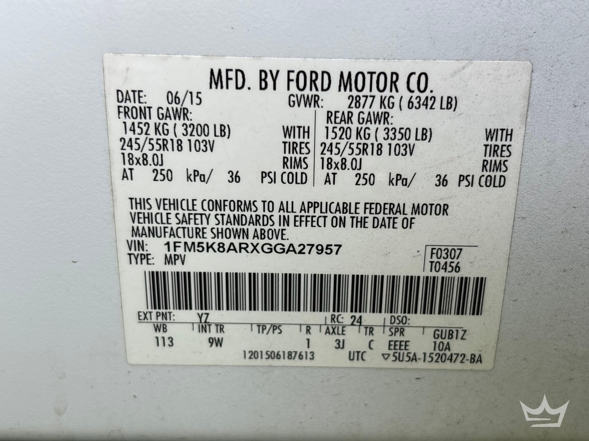 2016 Ford Explorer