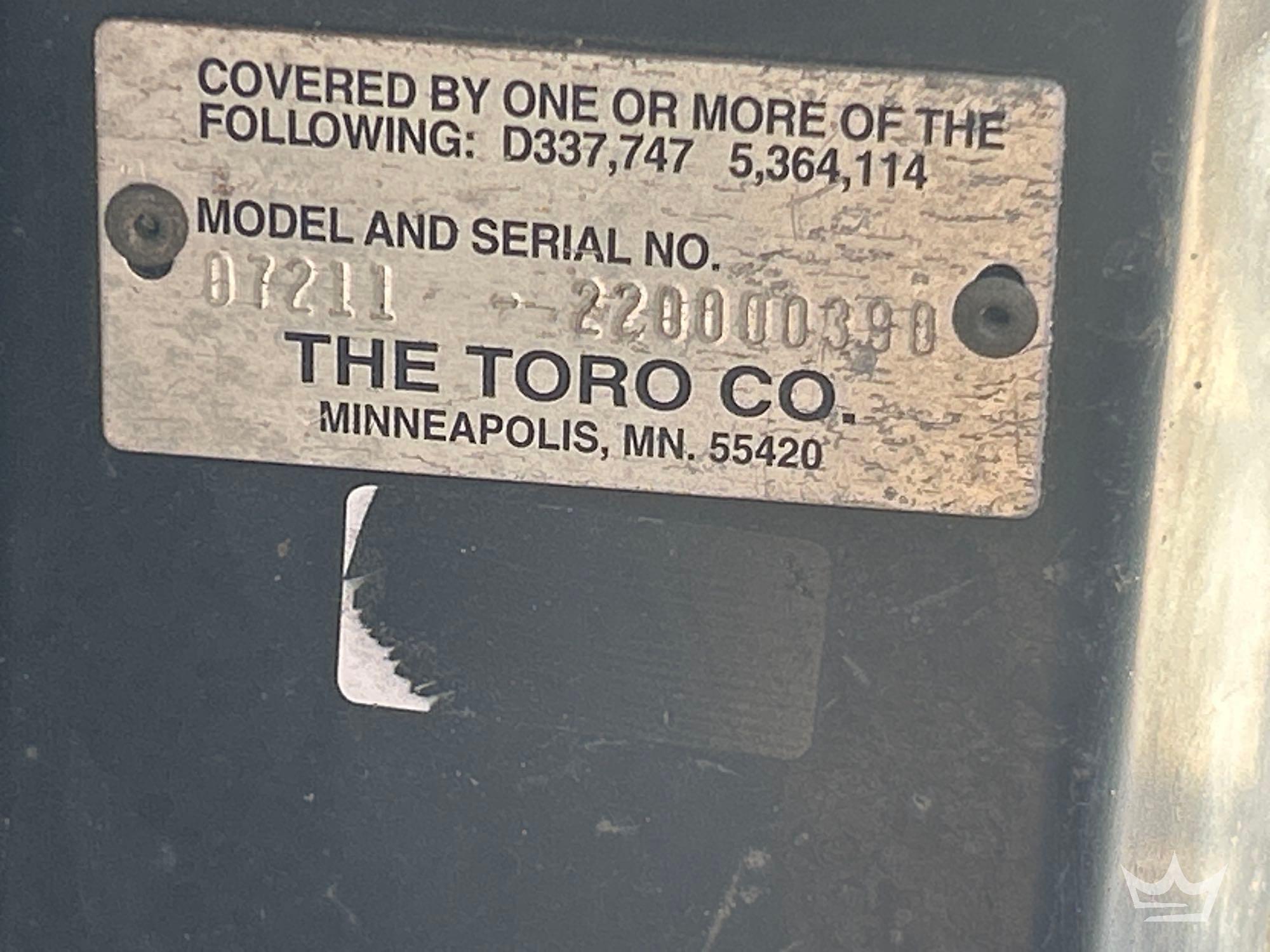 2002 Toro WORKMAN 3200