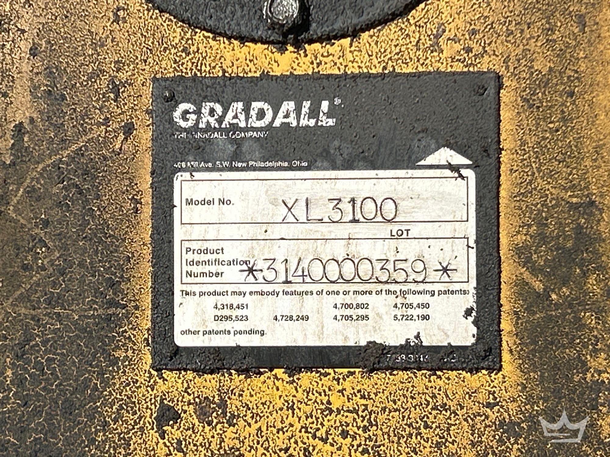 2014 Gradall XL 3100