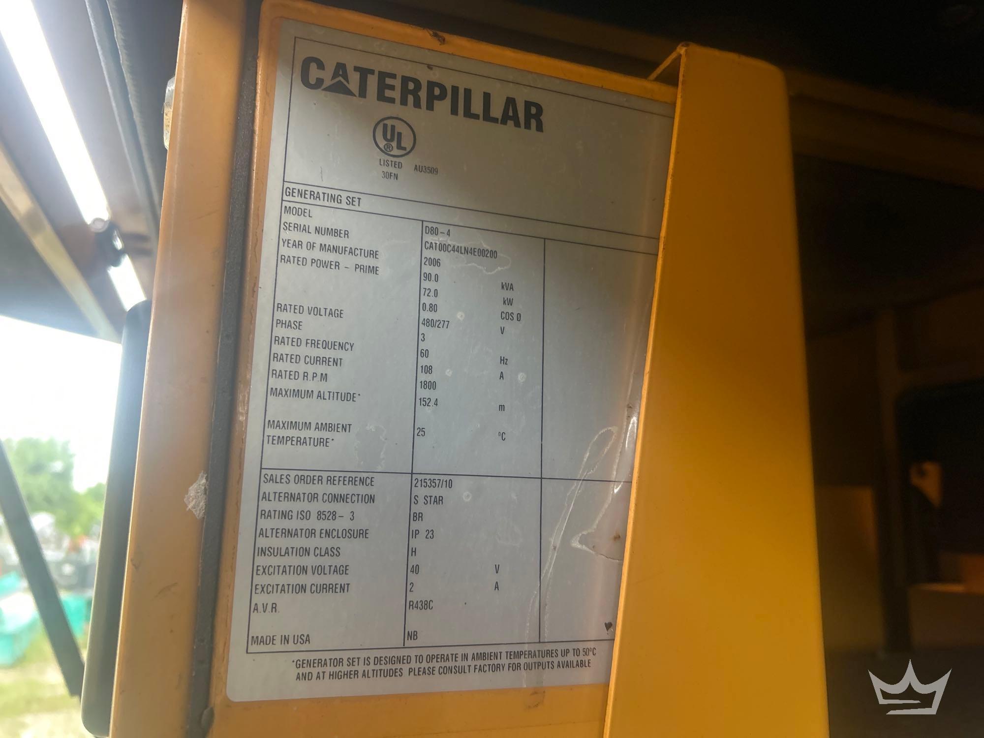 2006 Caterpillar D80-4