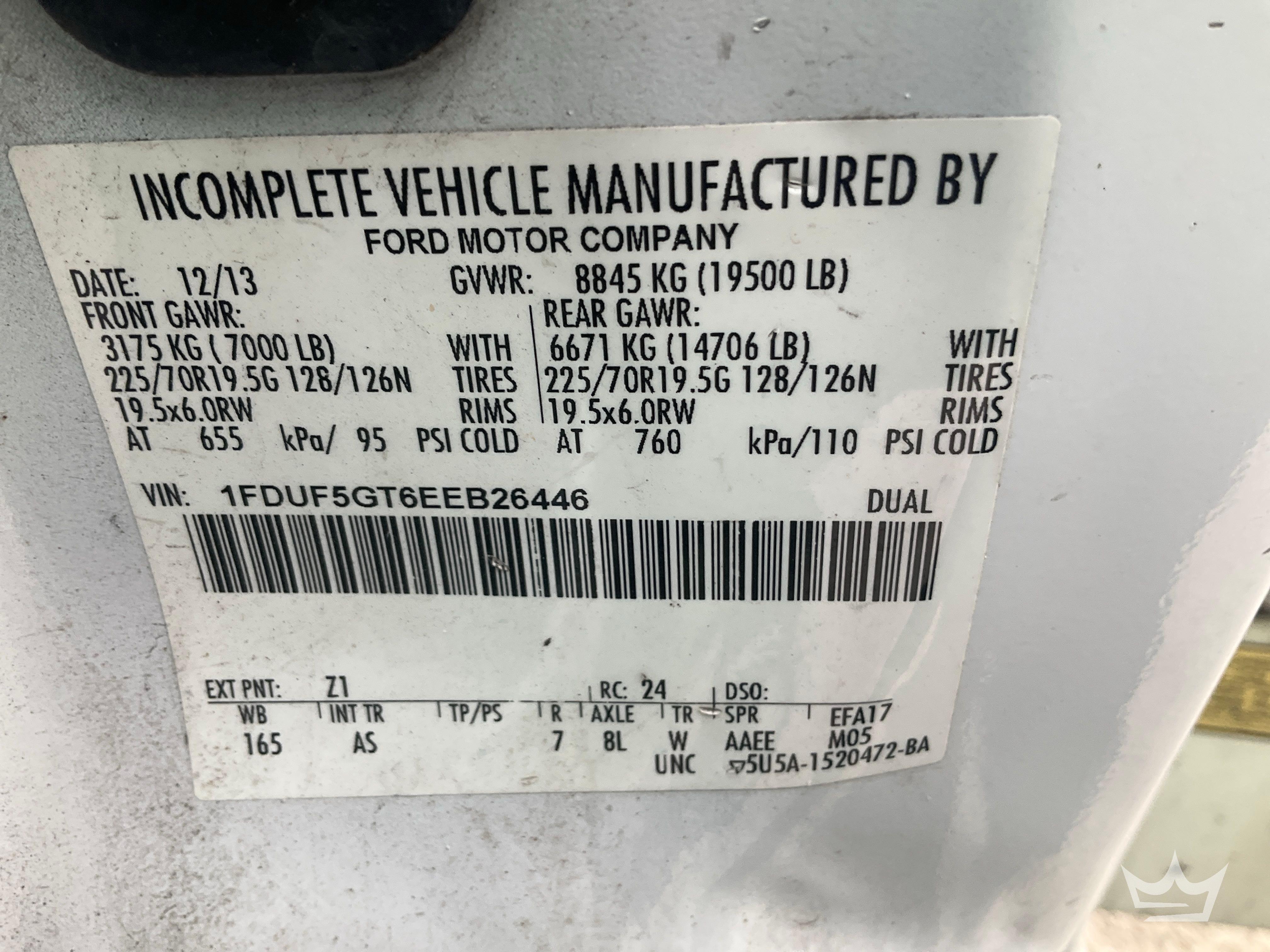 2014 Ford F-550