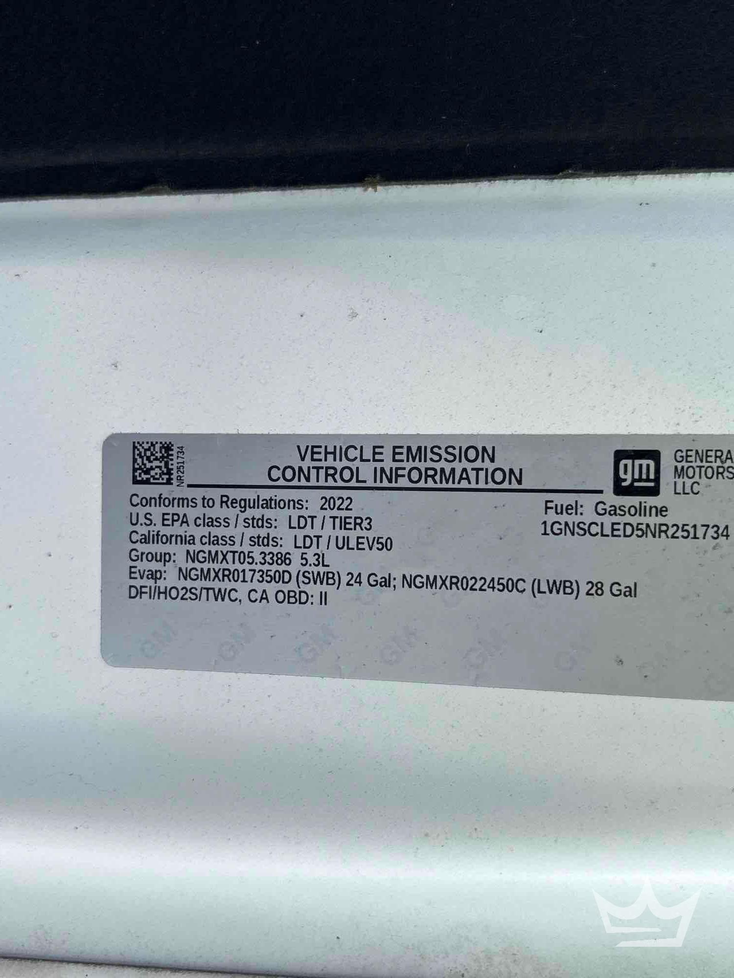 2022 Chevrolet TAHOE