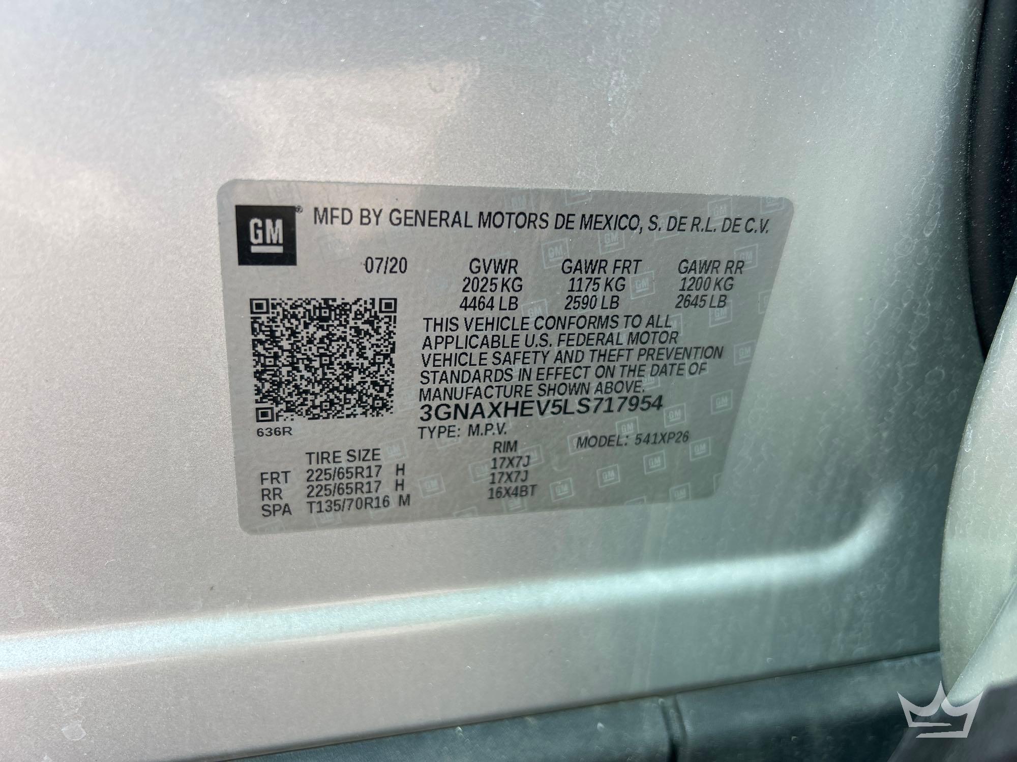 2020 Chevrolet EQUINOX