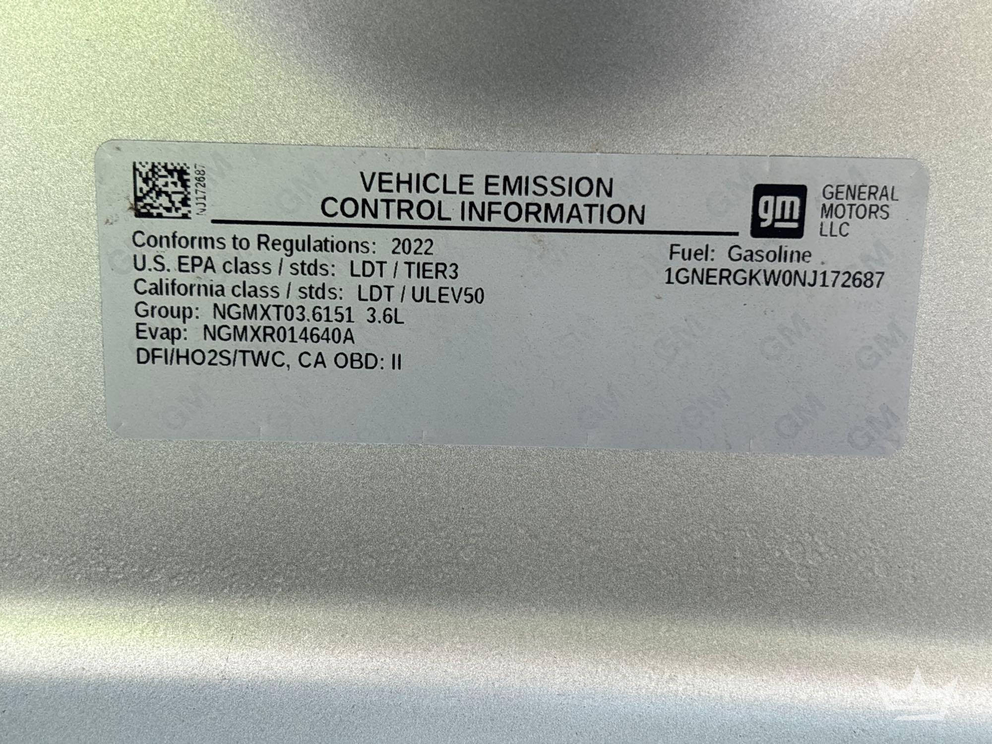 2022 Chevrolet TRAVERSE