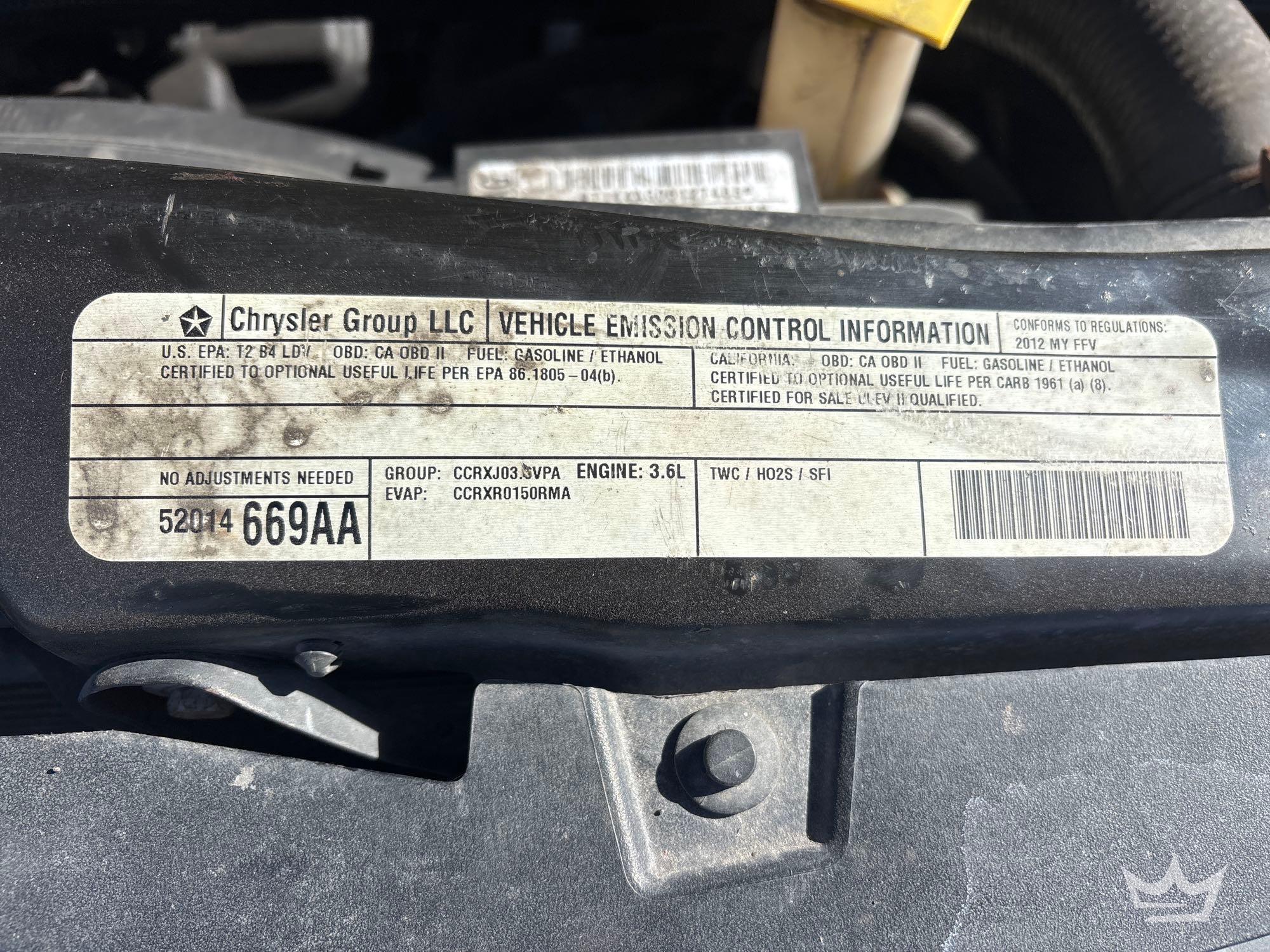 2012 Dodge Grand Caravan