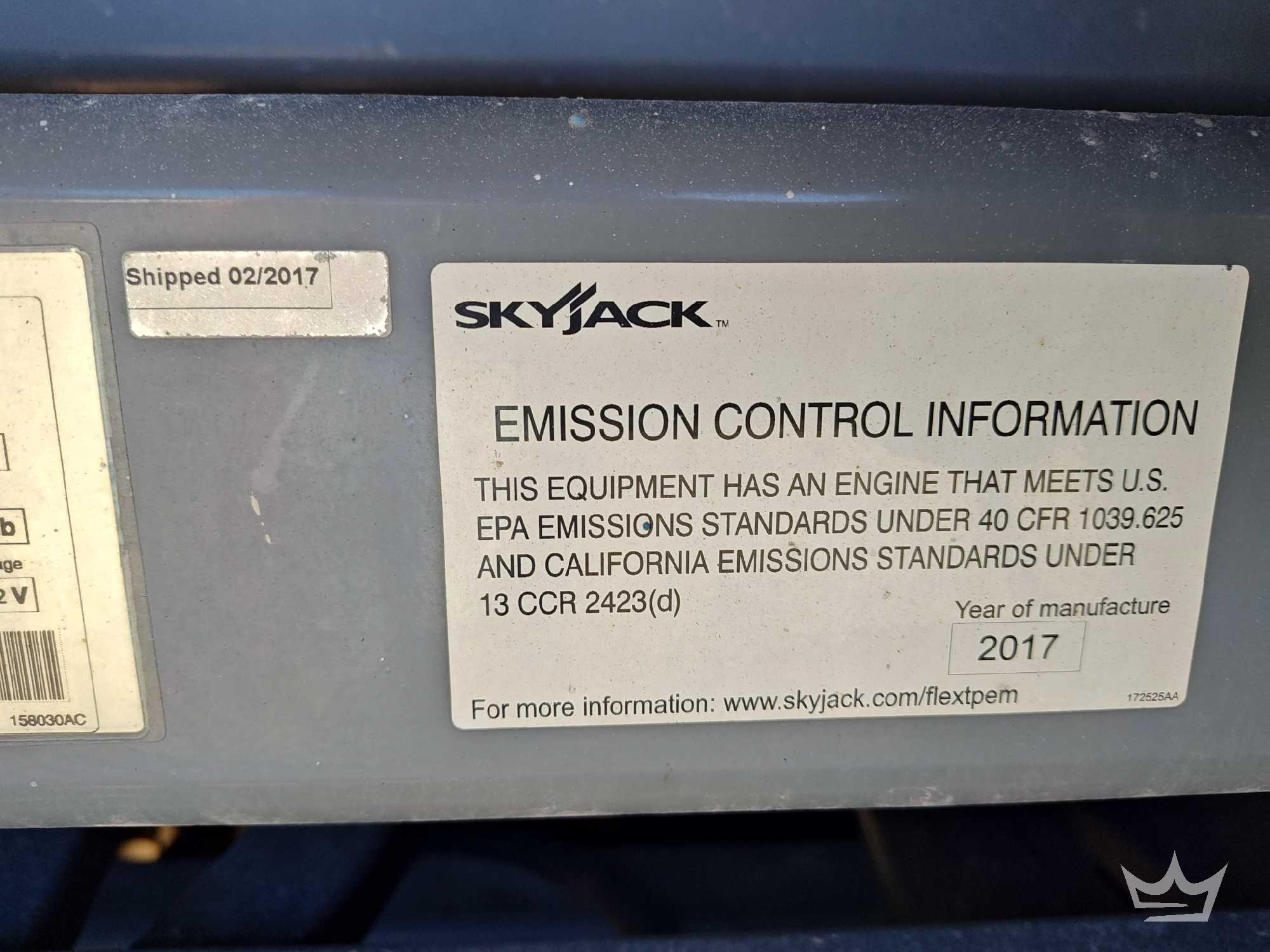 2017 Skyjack SJ9250