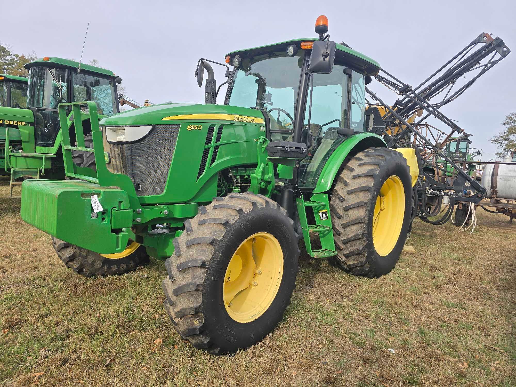 JOHN DEERE 6115D MFWD TRACTOR