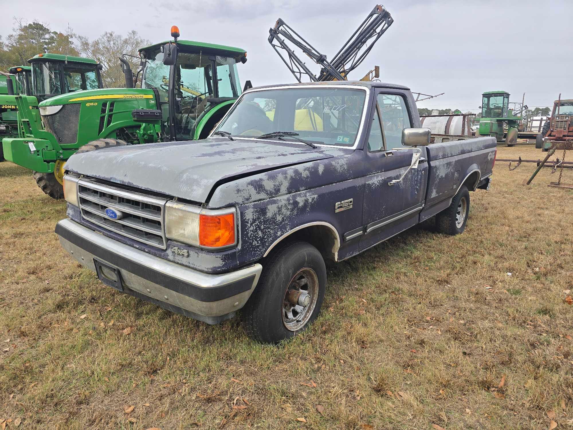 (INOP) 1992 FORD F-150 TRUCK