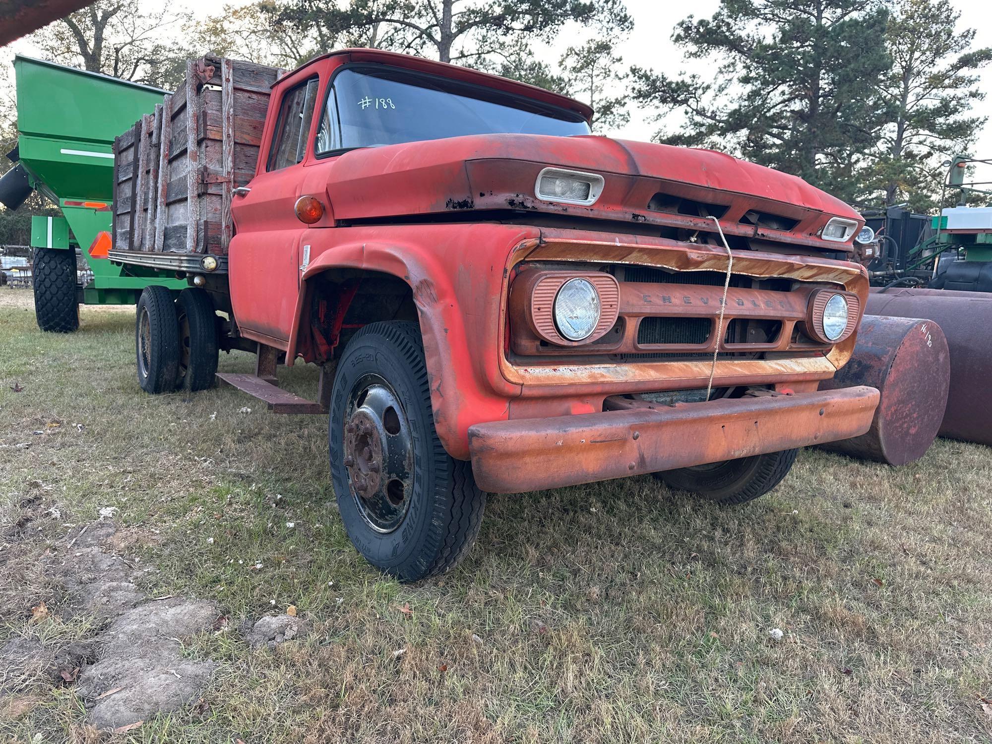 (INOP) CHEVROLET C-50 GRAIN TRUCK