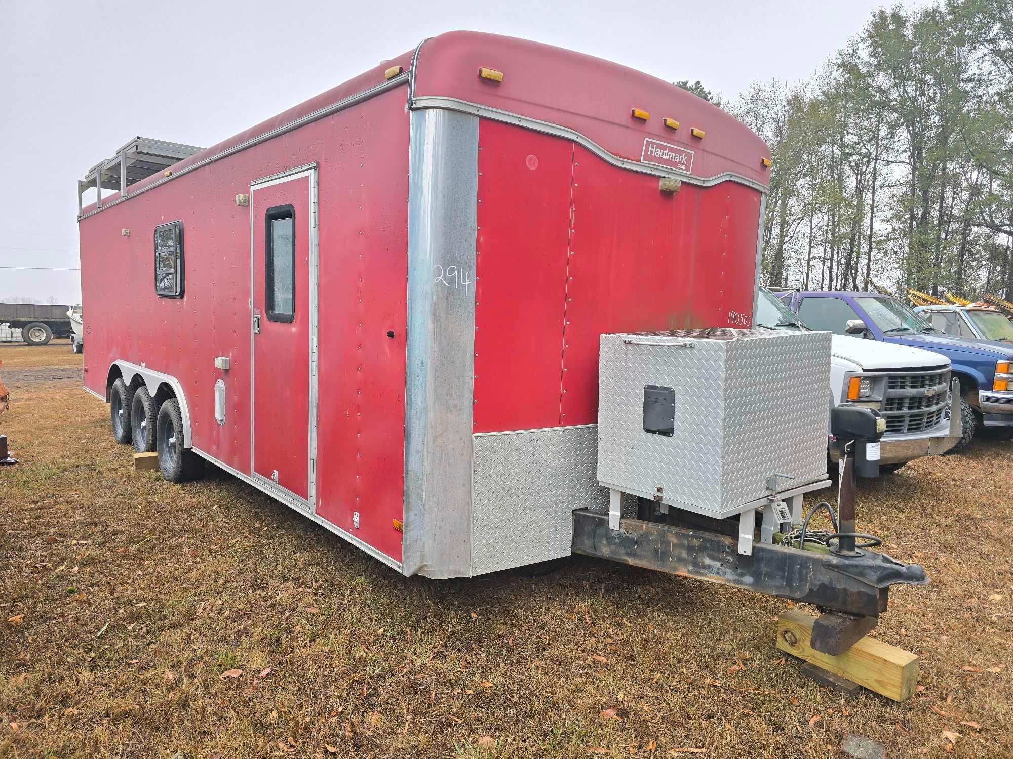 2003 HAULMARK ENCLOSED RACE CONVERSION TRL