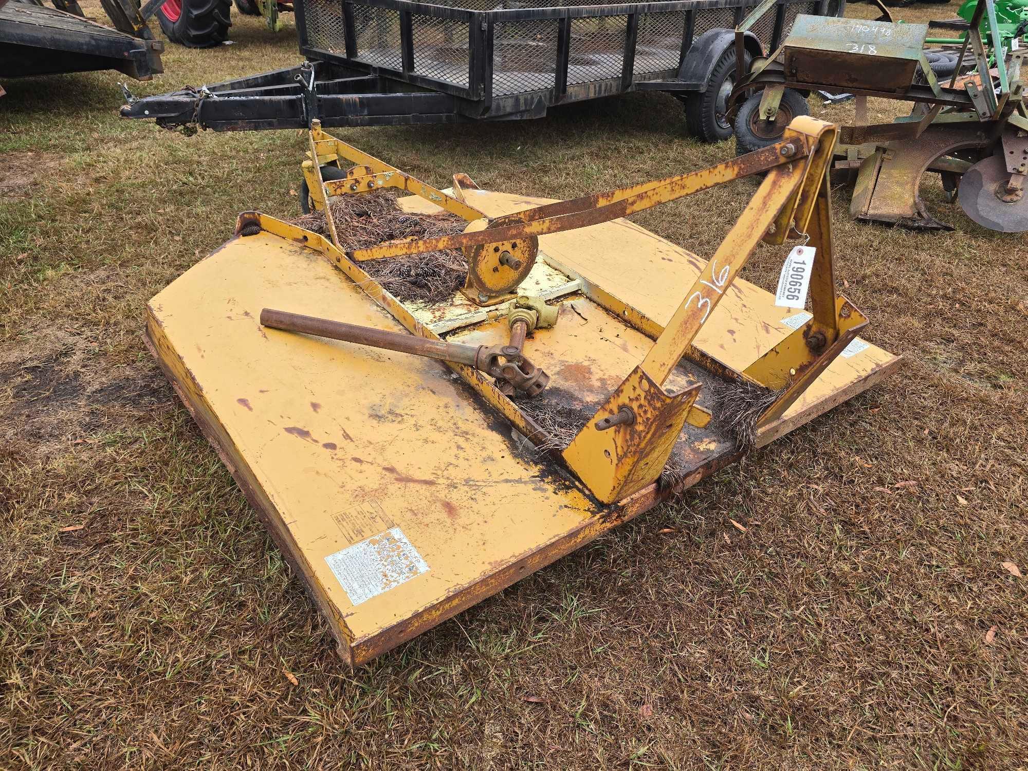 (INOP) WOODS 6' ROTARY MOWER